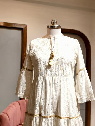 Ivory Bloom Dress