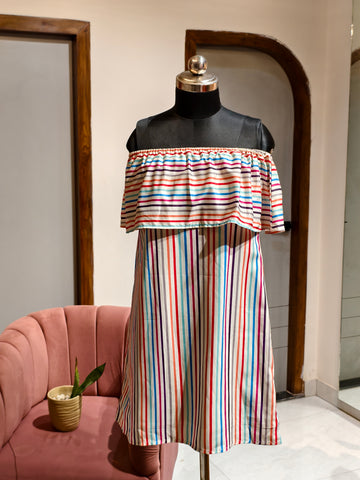 Colorful Stripe Dress