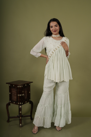 PARIJAT PEARL COORD SET