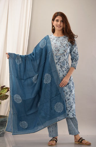 Blue Suit Set