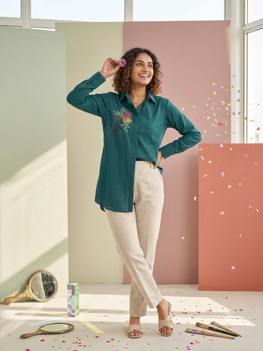 The Wildflower Handwork Shirt