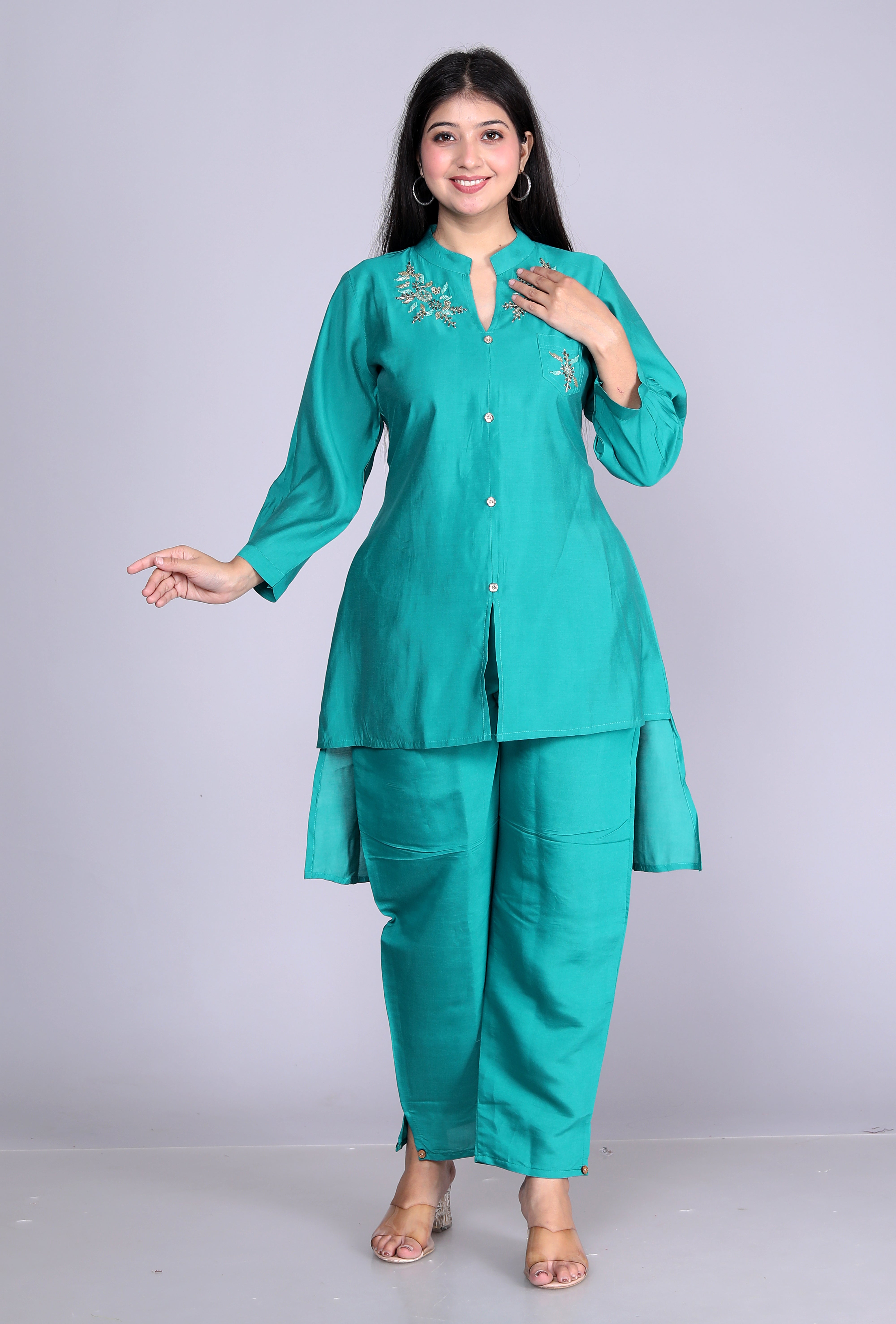 TEAL TWILIGHT COORD SET