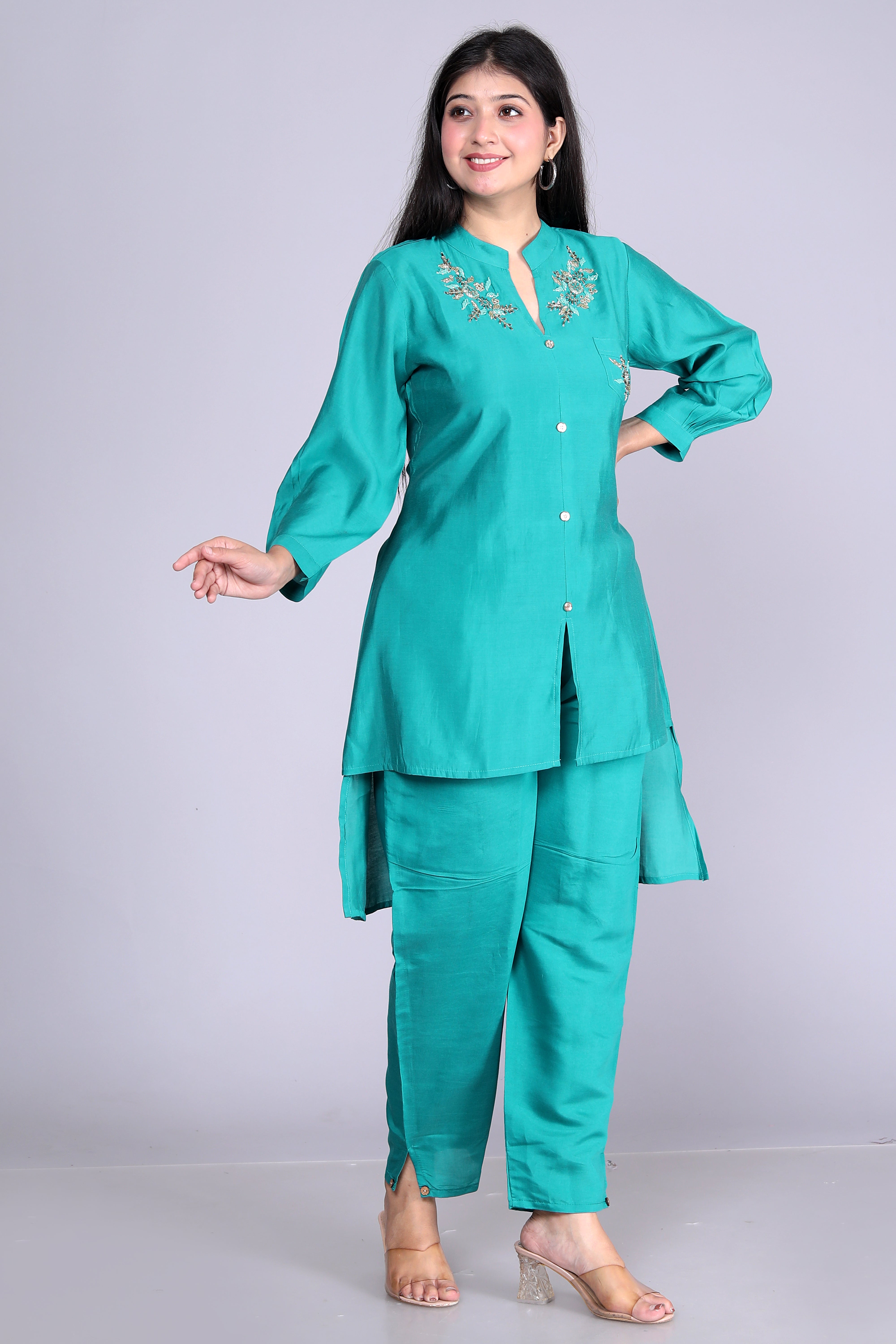 TEAL TWILIGHT COORD SET