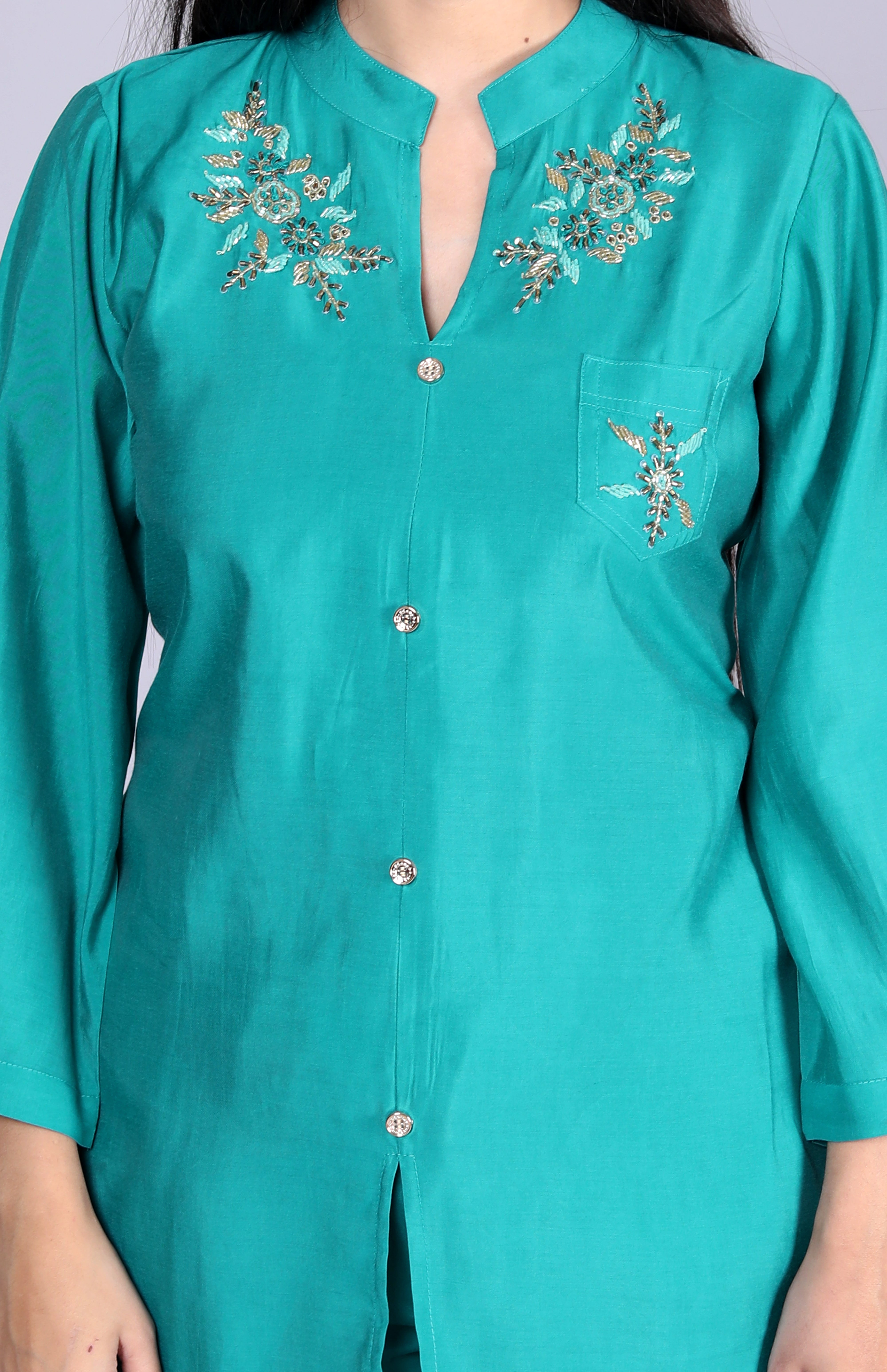 TEAL TWILIGHT COORD SET