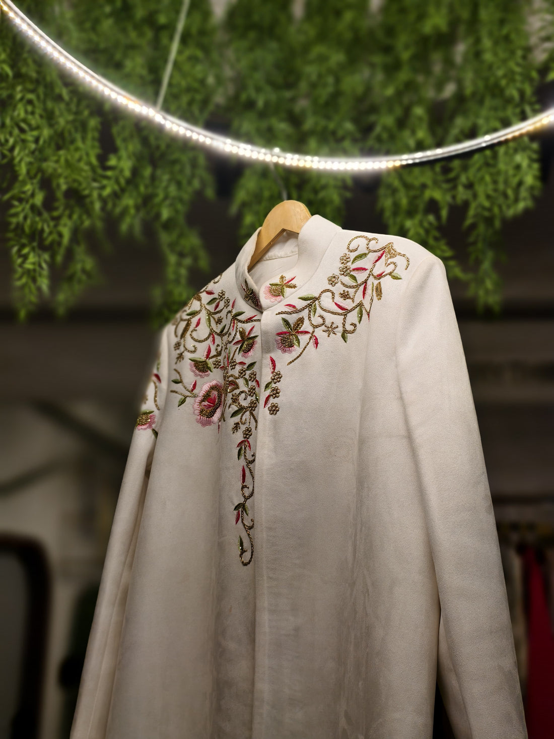 Ivory Maharaja Achkan