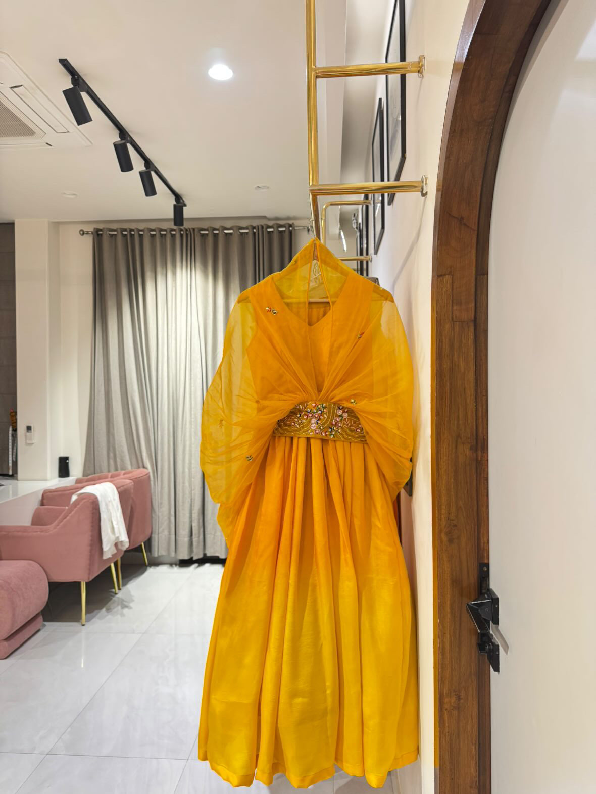 Handcrafted Cape Gown