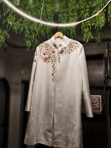 Ivory Maharaja Achkan