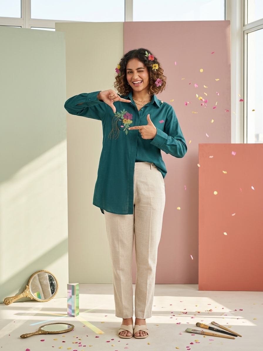 The Wildflower Handwork Shirt