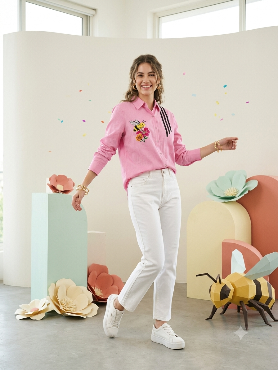 The Buzz & Bloom Handwork Shirt