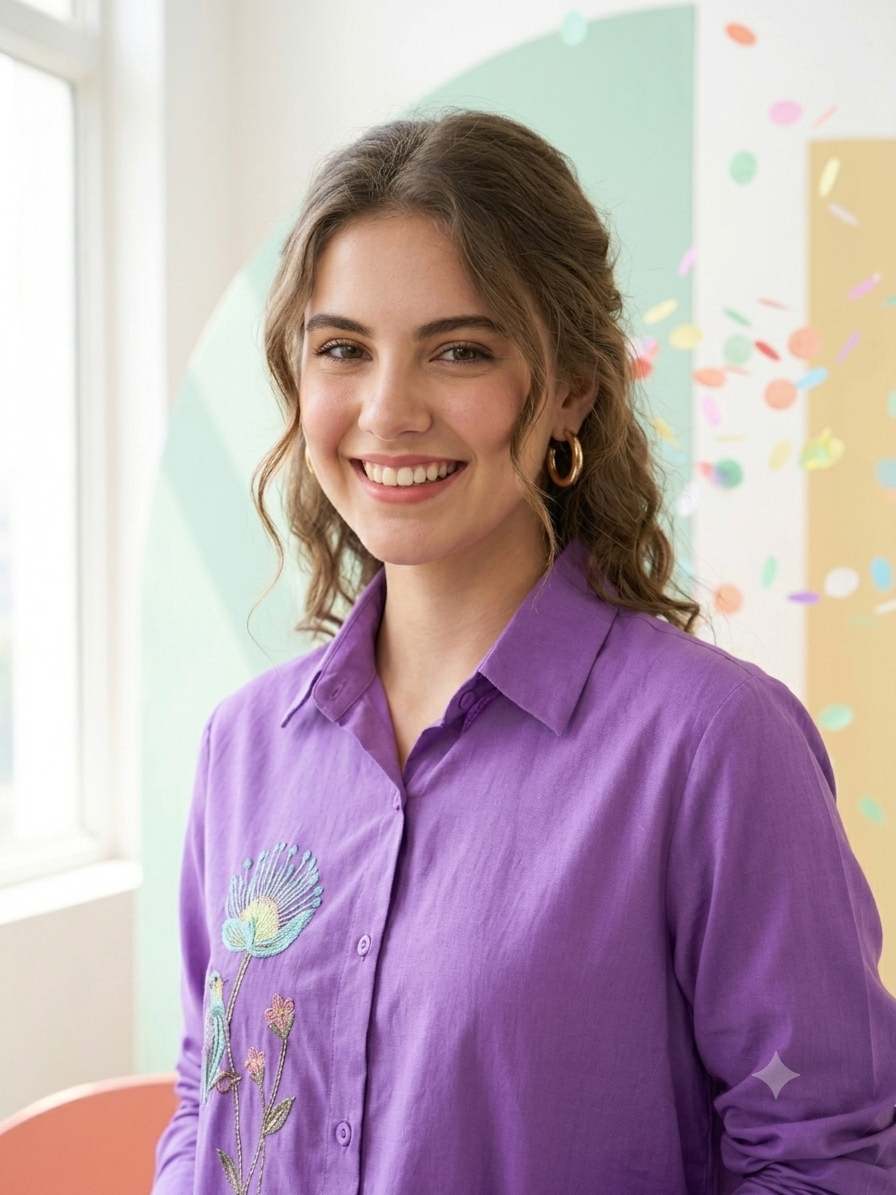 The Enchanted Garden Handwork Shirt