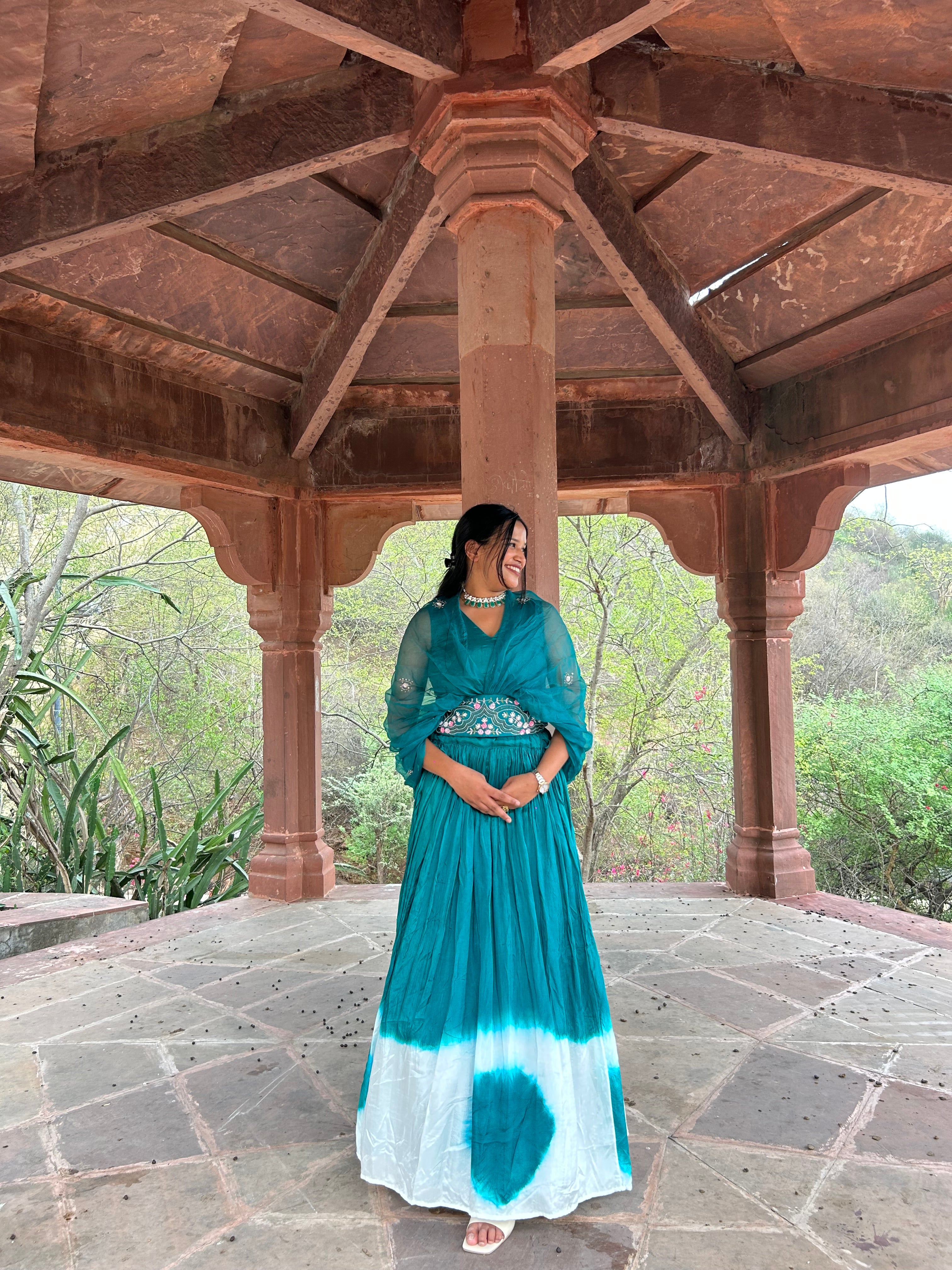 Handcrafted Cape Gown