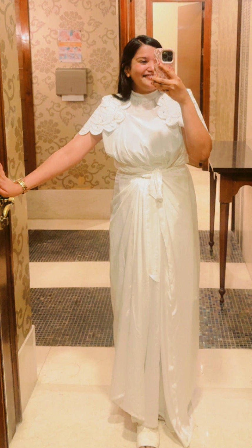 The Sculpted Wrap Dress