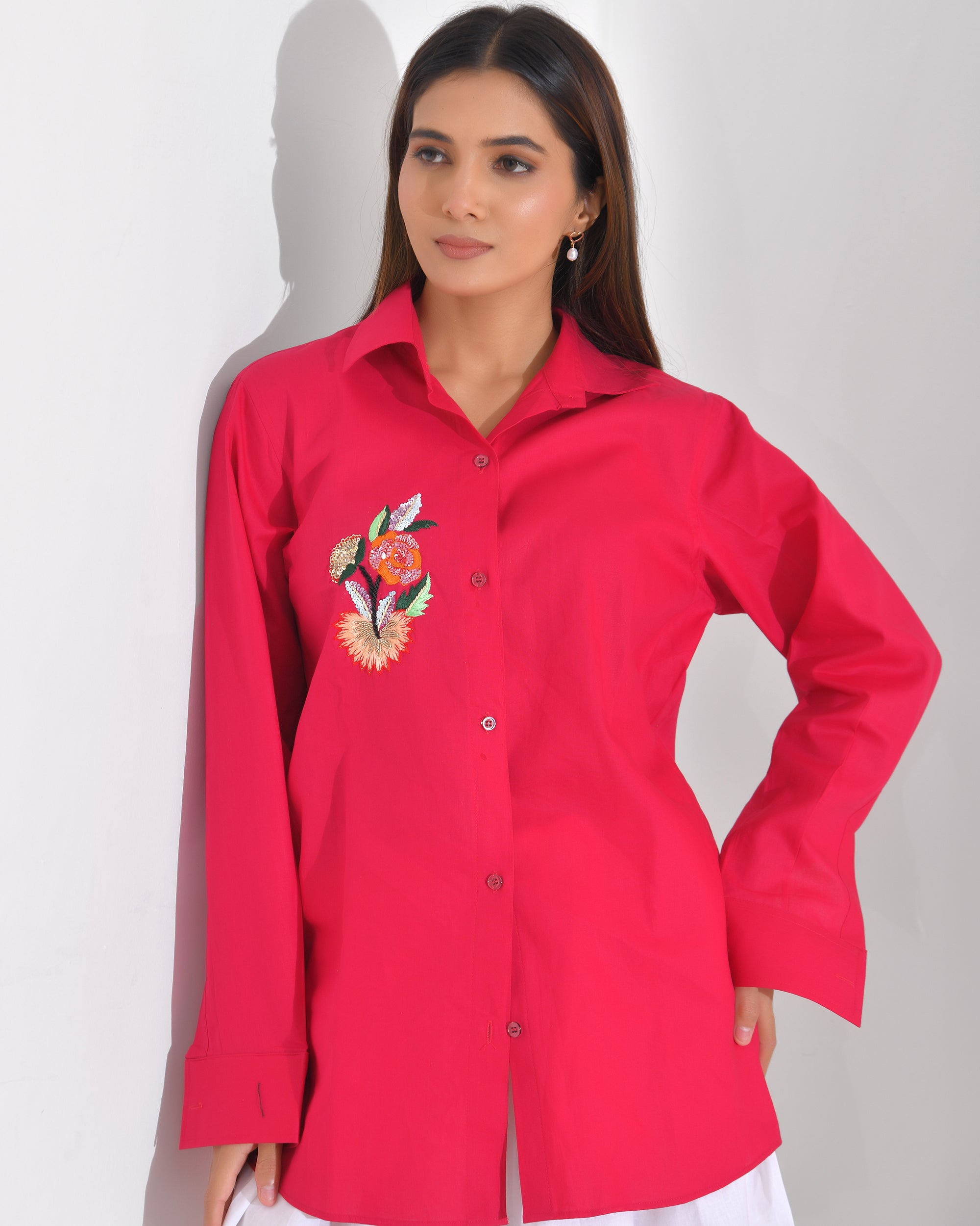 Fuchsia Shine SHIRT