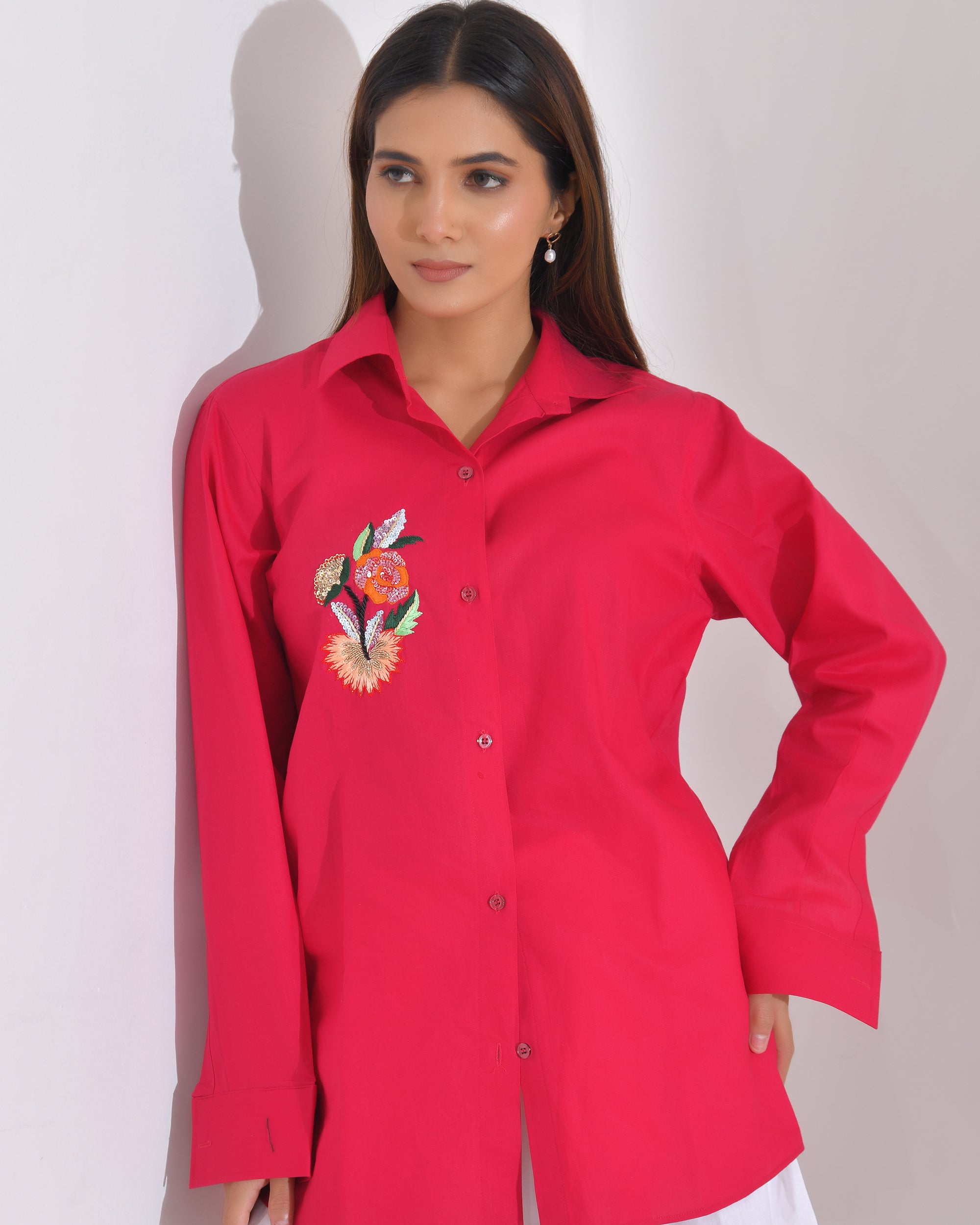 Fuchsia Shine SHIRT