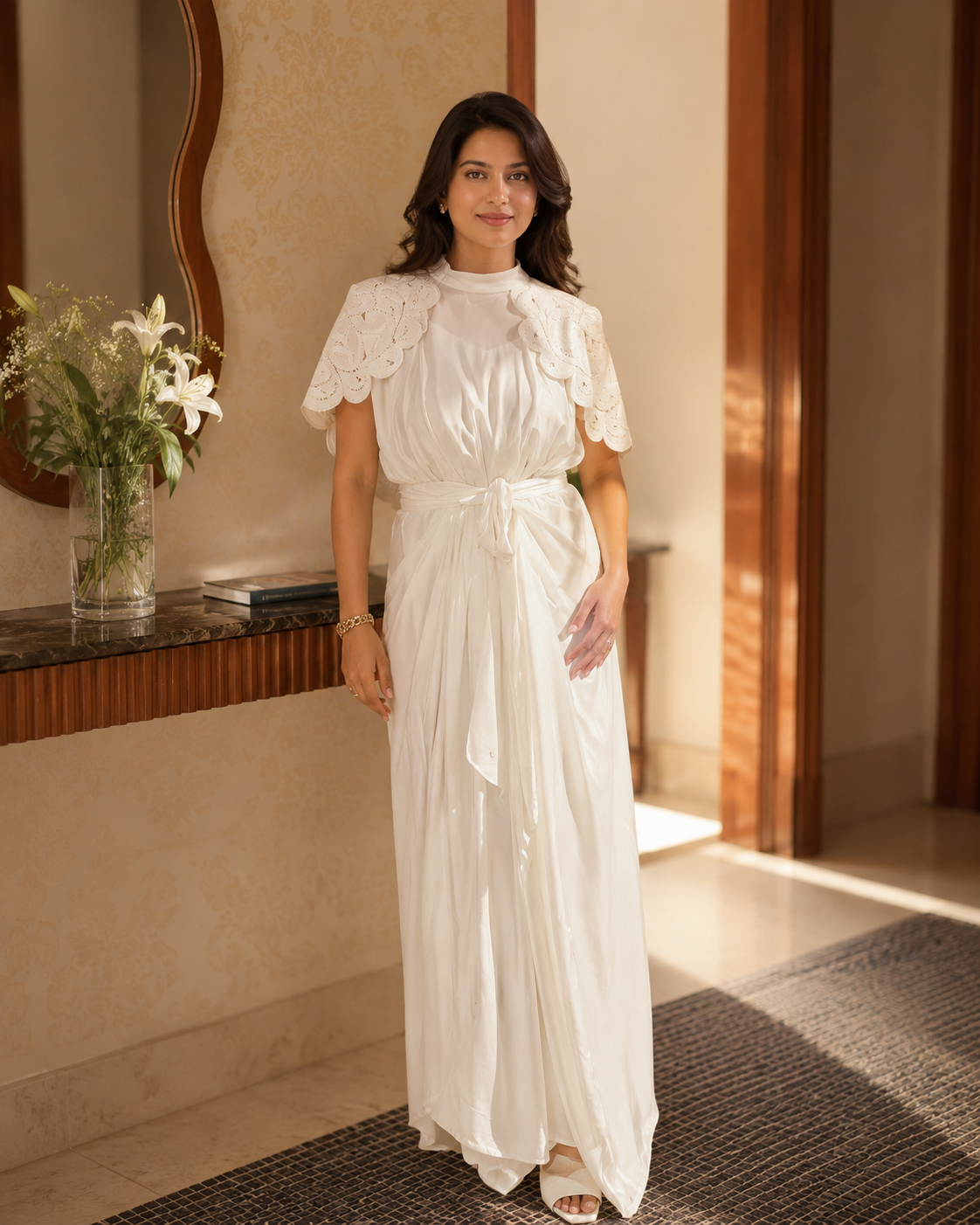 The Sculpted Wrap Dress