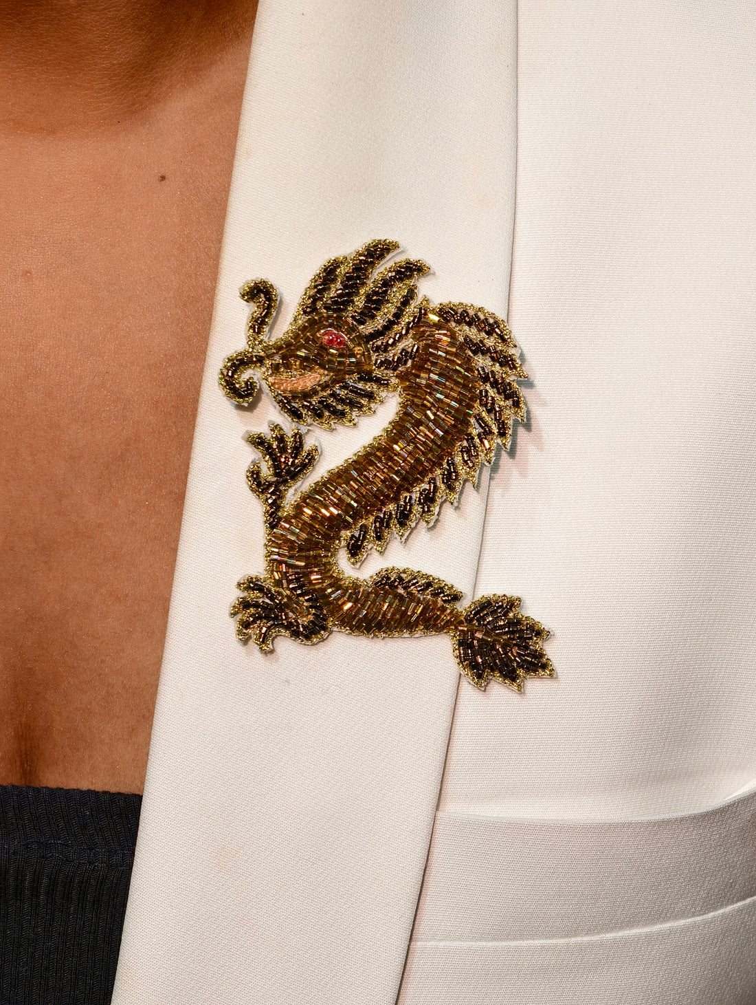 Wild Croc Brooch