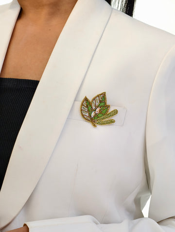 Leafy Luxe Pin