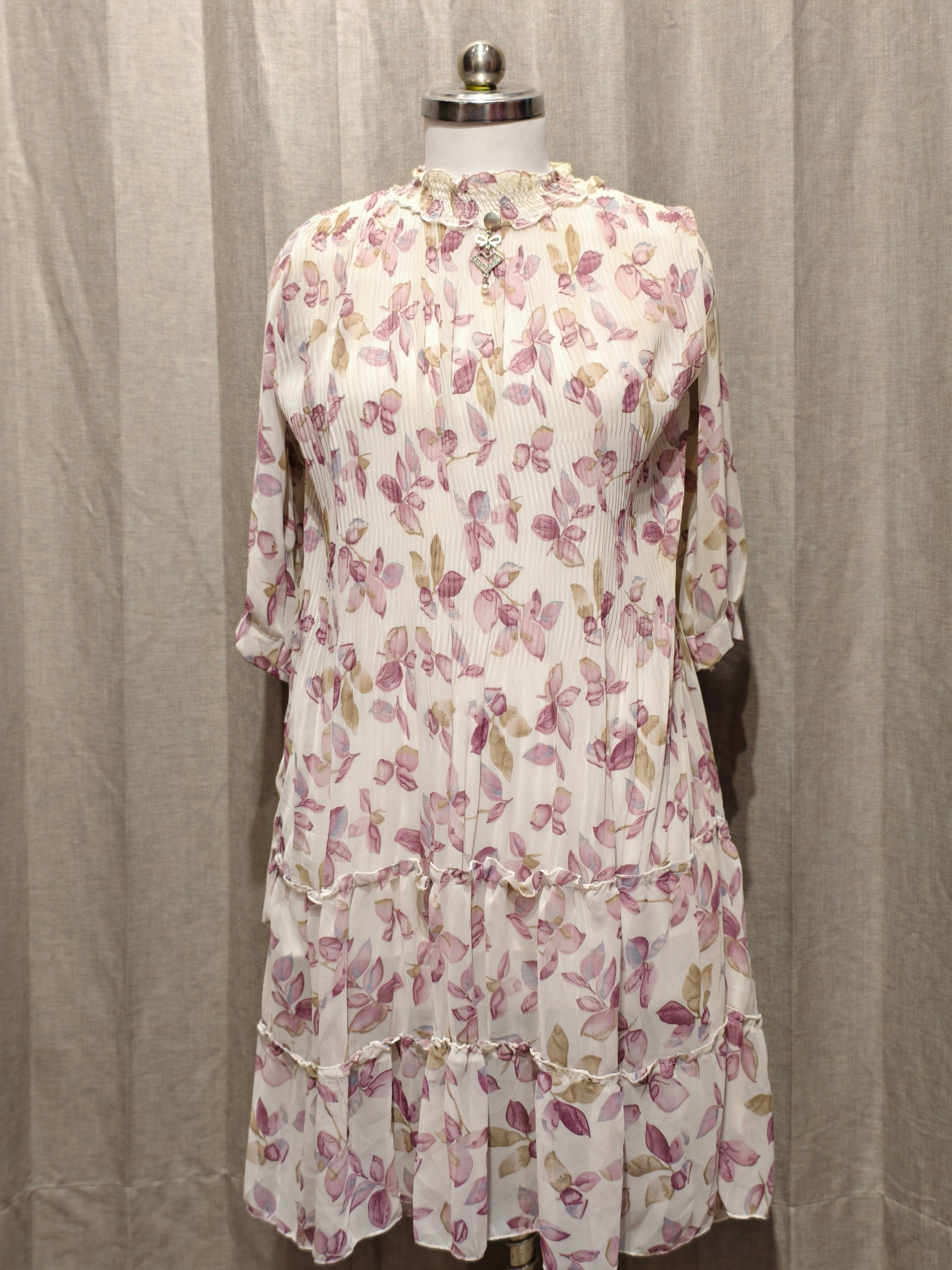 Lilac Whirl Dress
