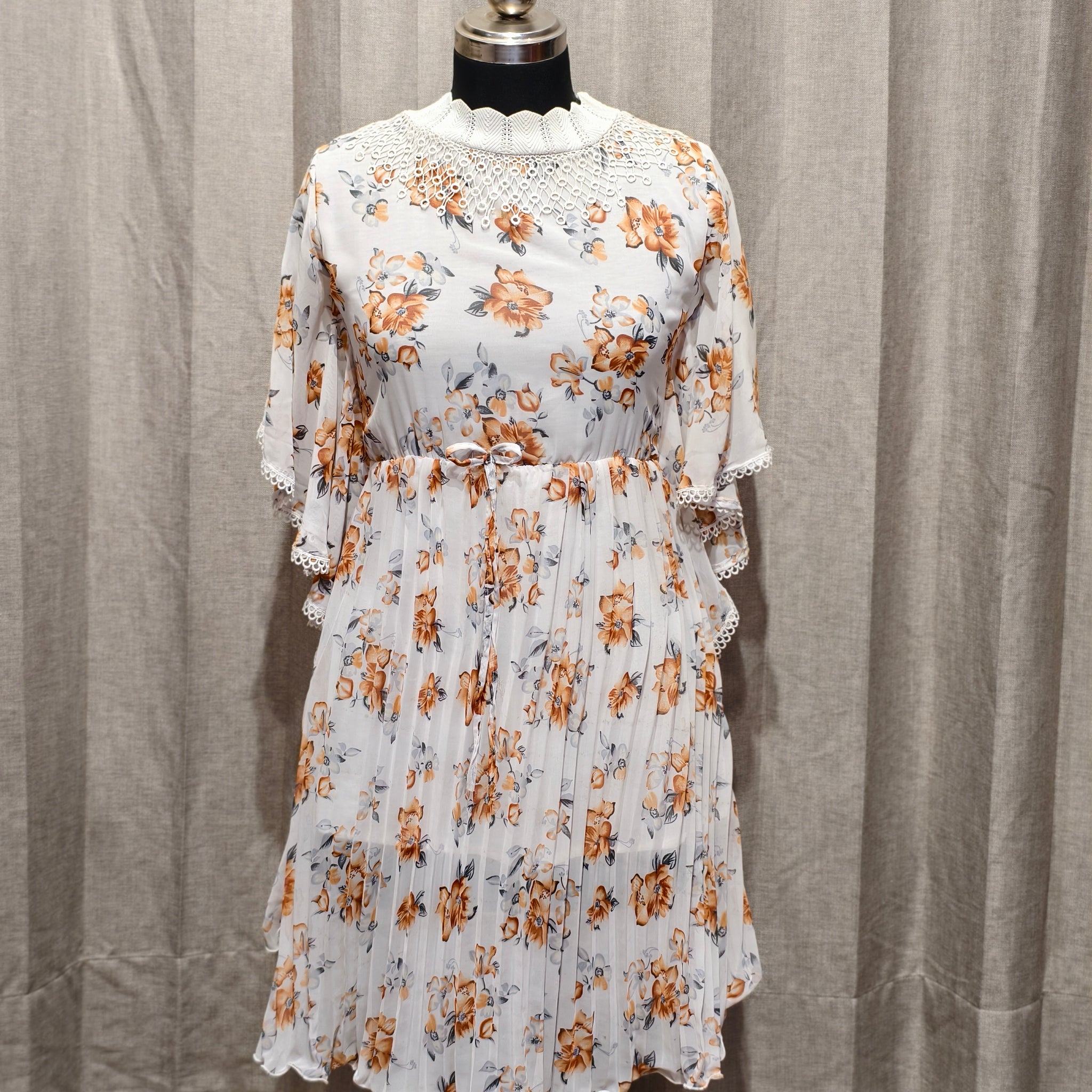 Tangerine Bloom Dress