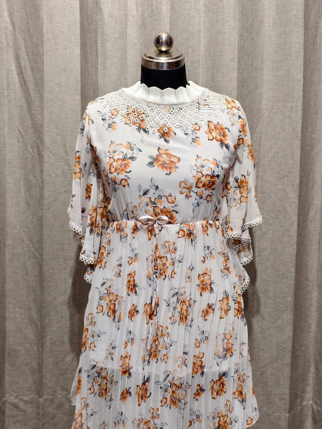 Tangerine Bloom Dress