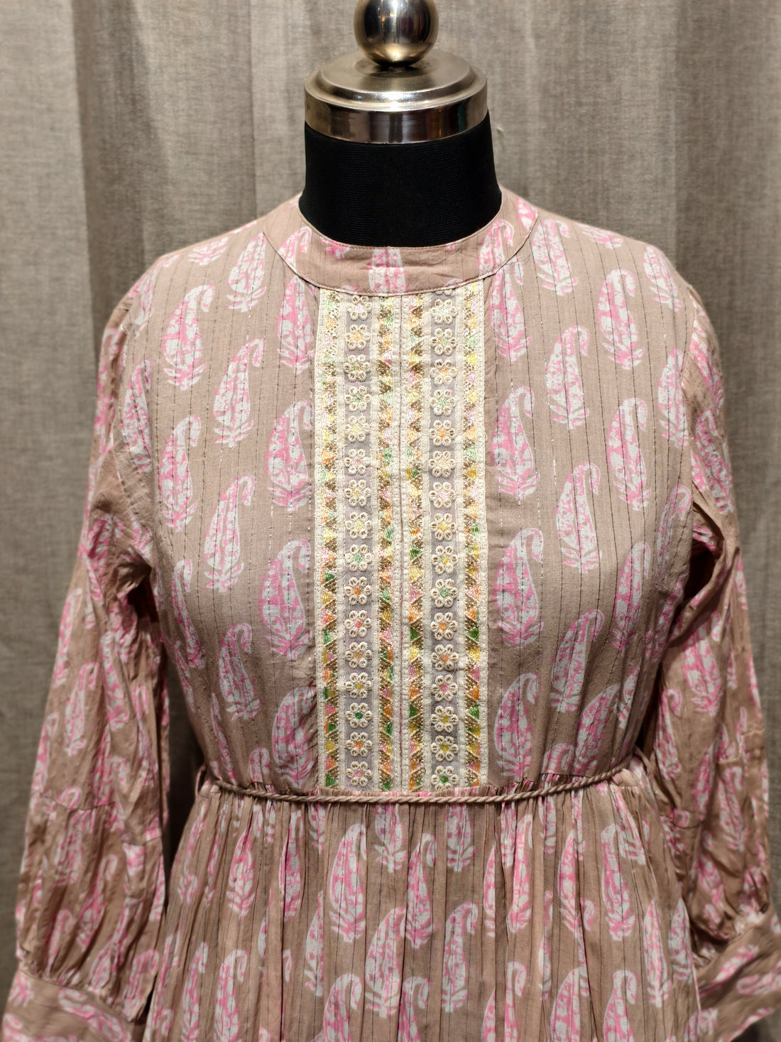 Tan Kairi Cotton Tunic