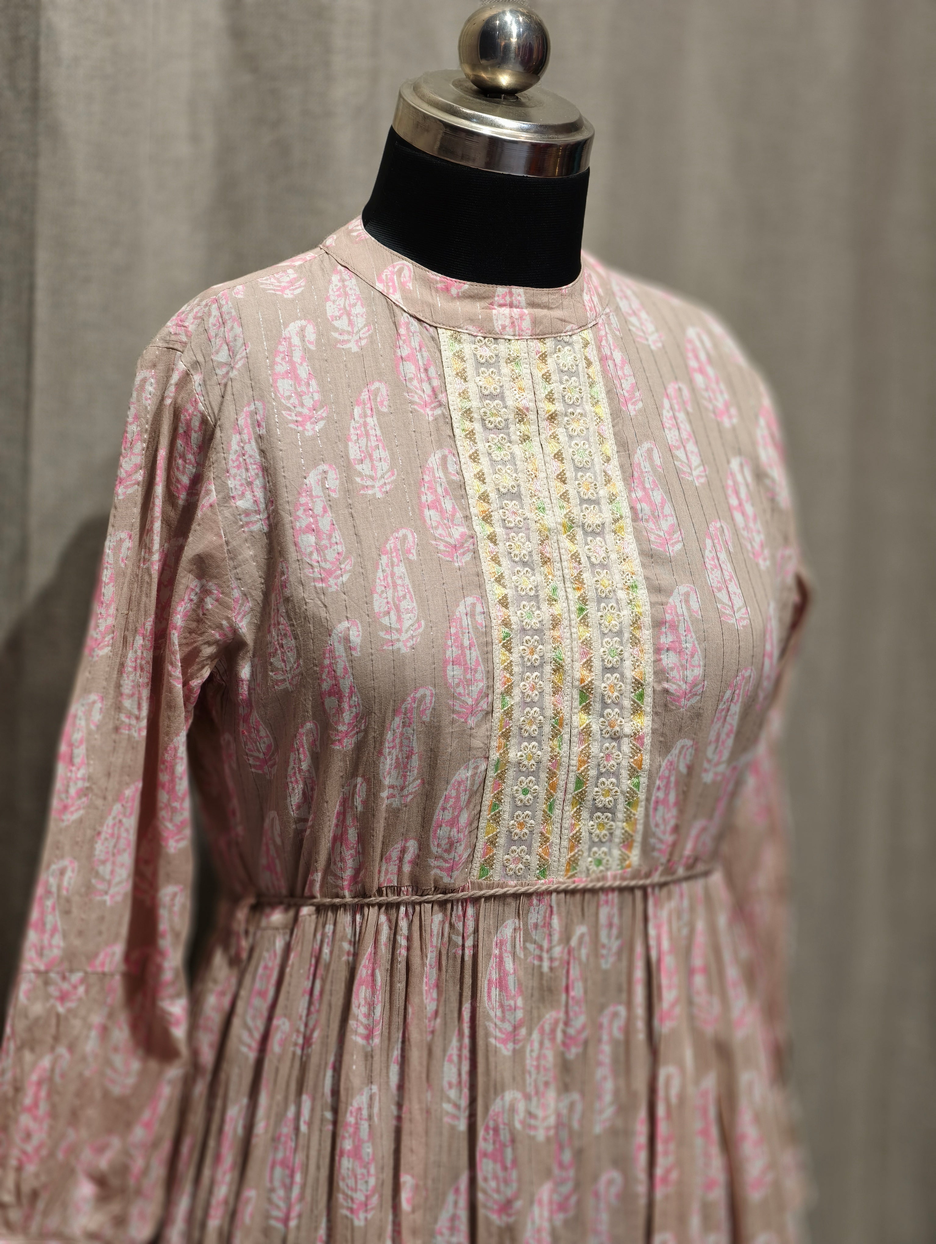 Tan Kairi Cotton Tunic