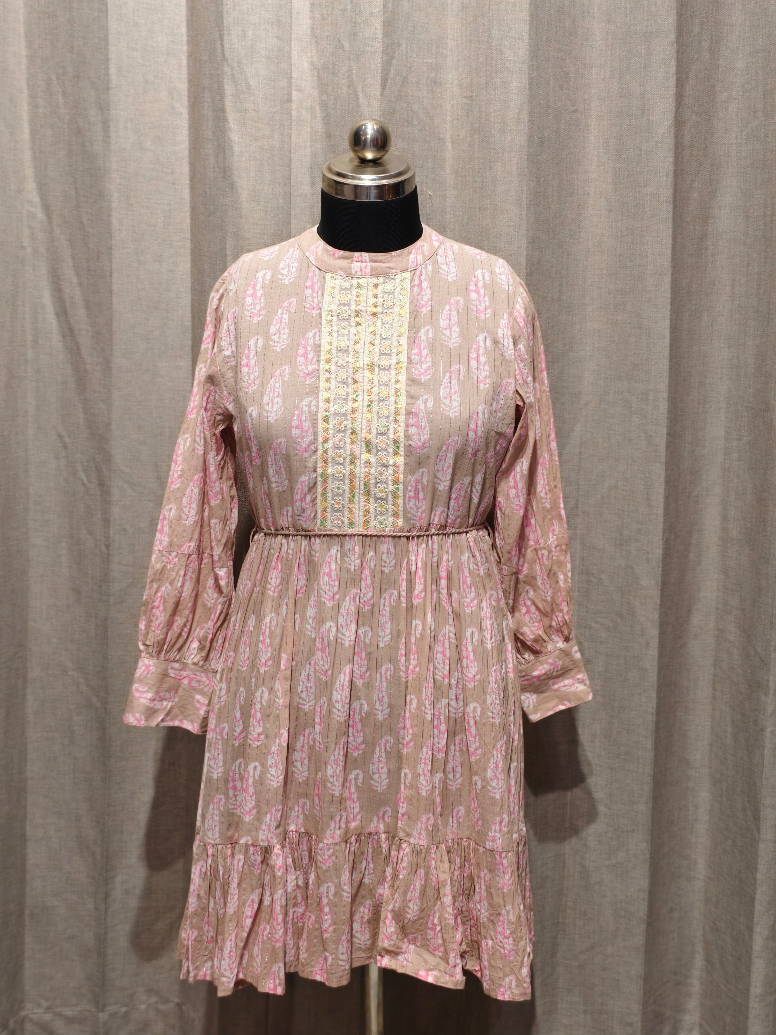 Tan Kairi Cotton Tunic