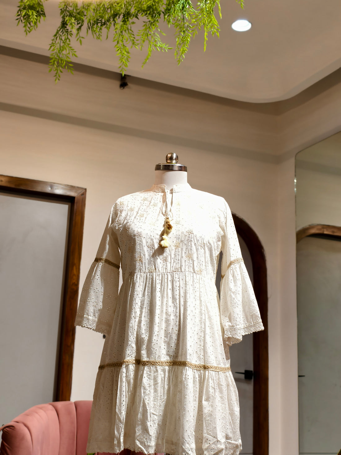 Ivory Bloom Dress