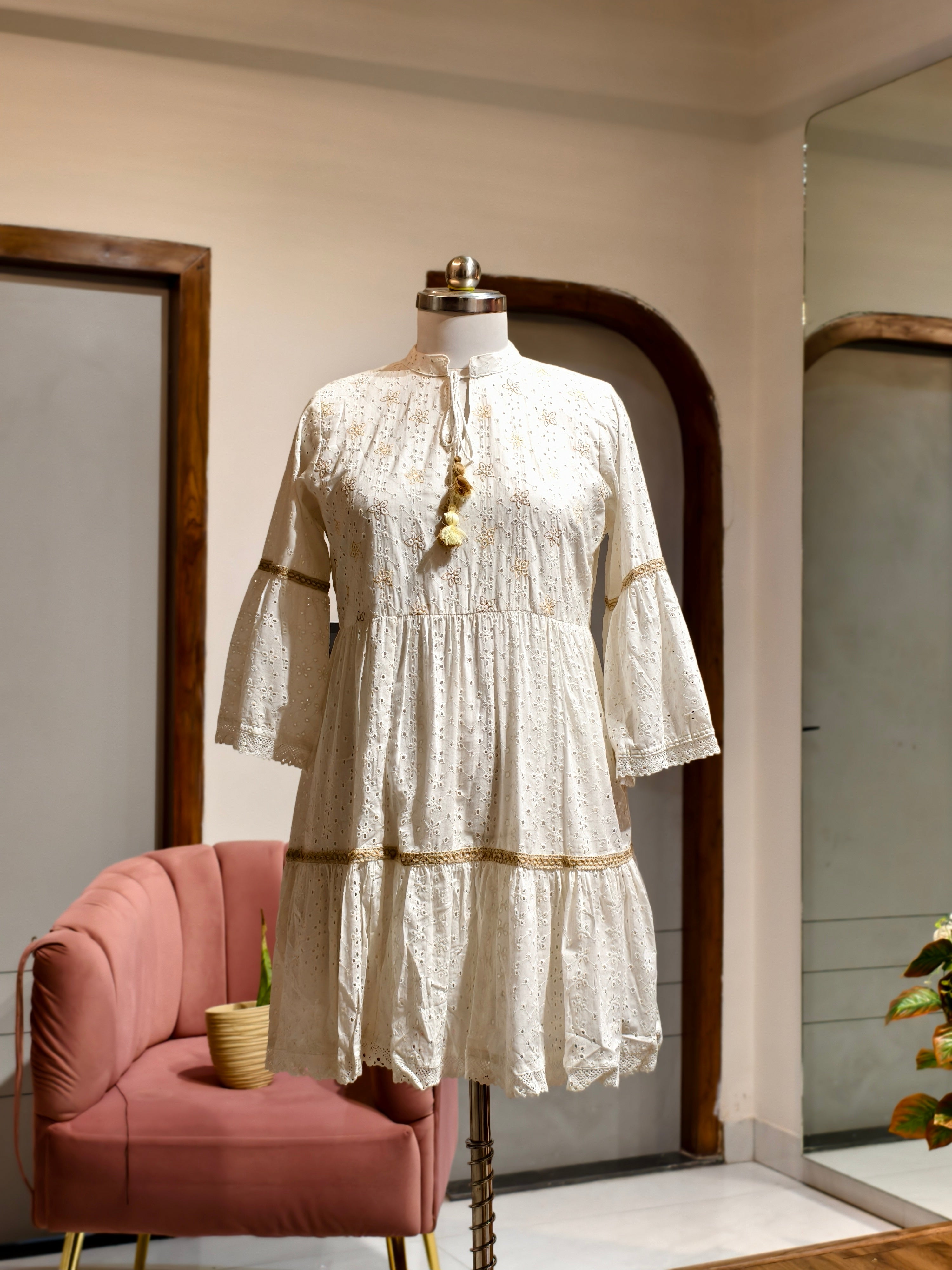 Ivory Bloom Dress