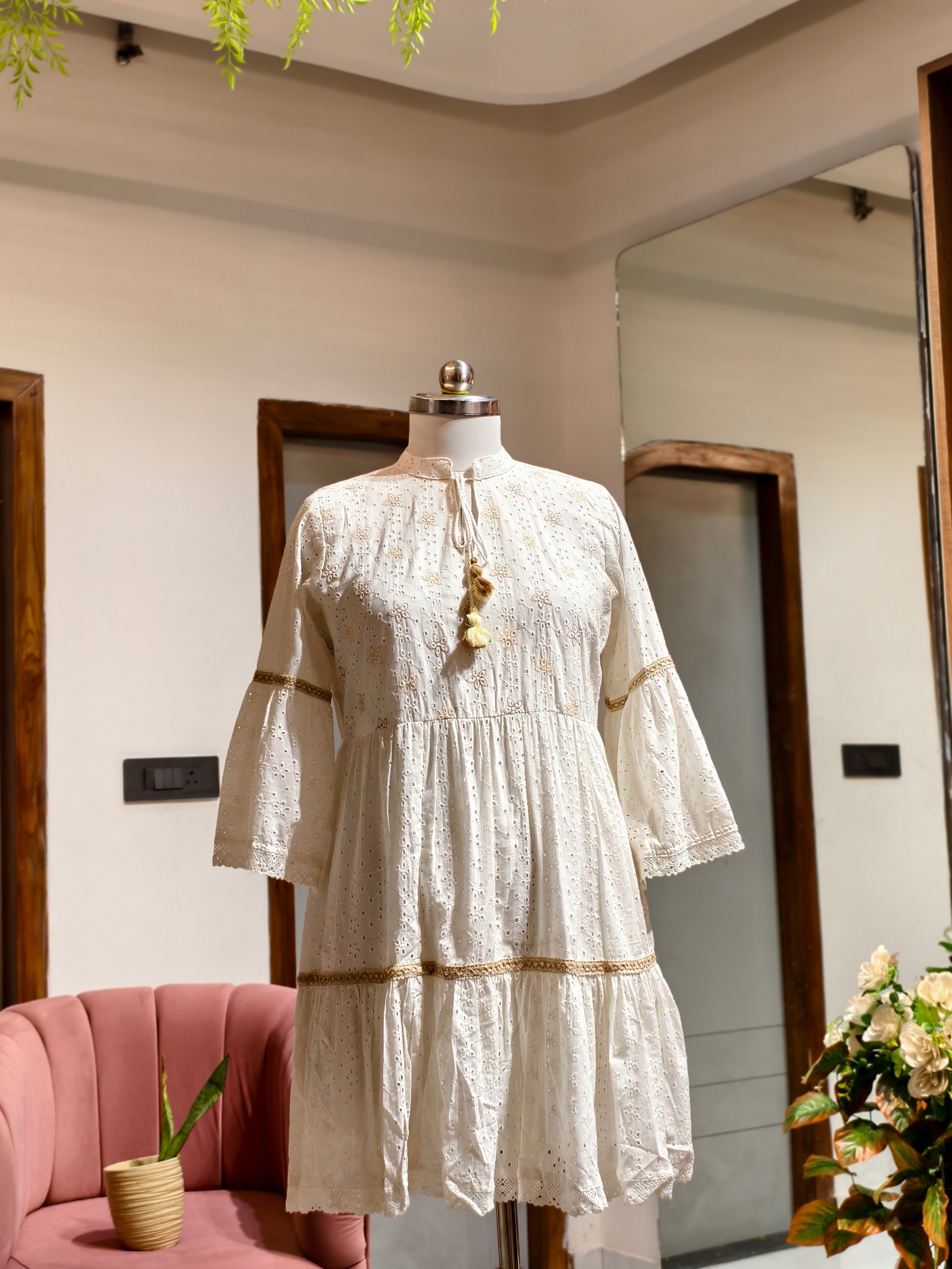 Ivory Bloom Dress