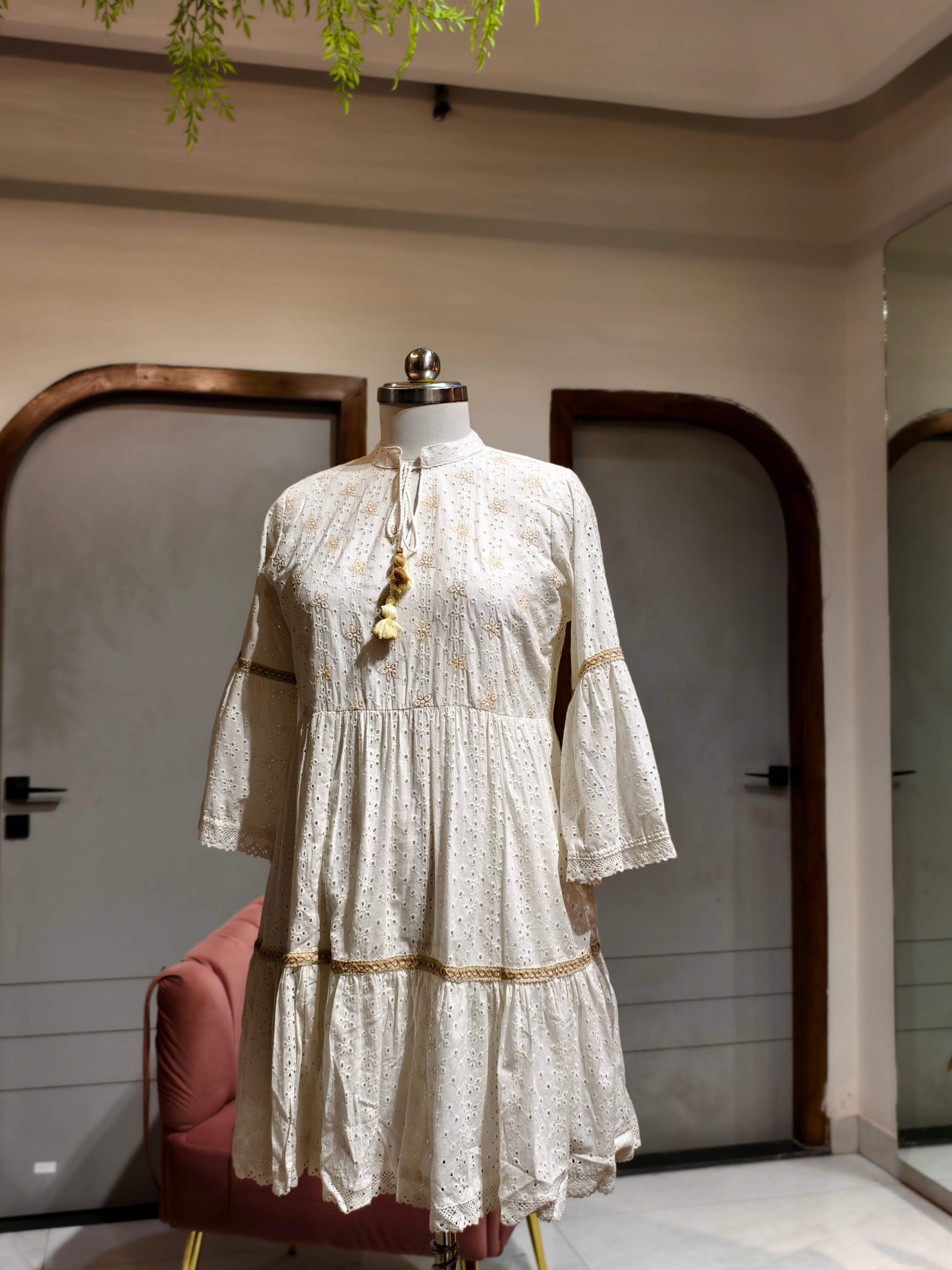Ivory Bloom Dress