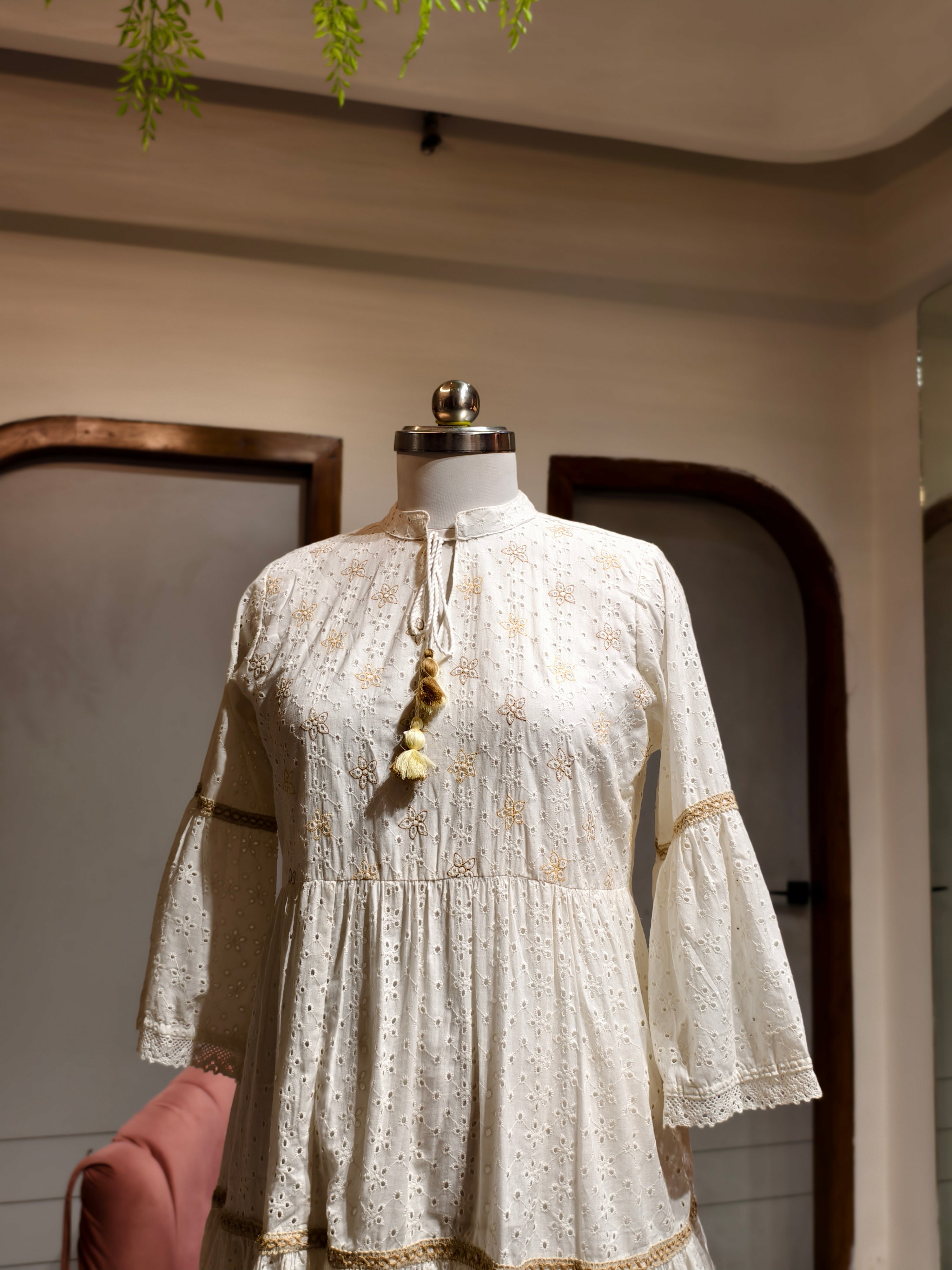 Ivory Bloom Dress