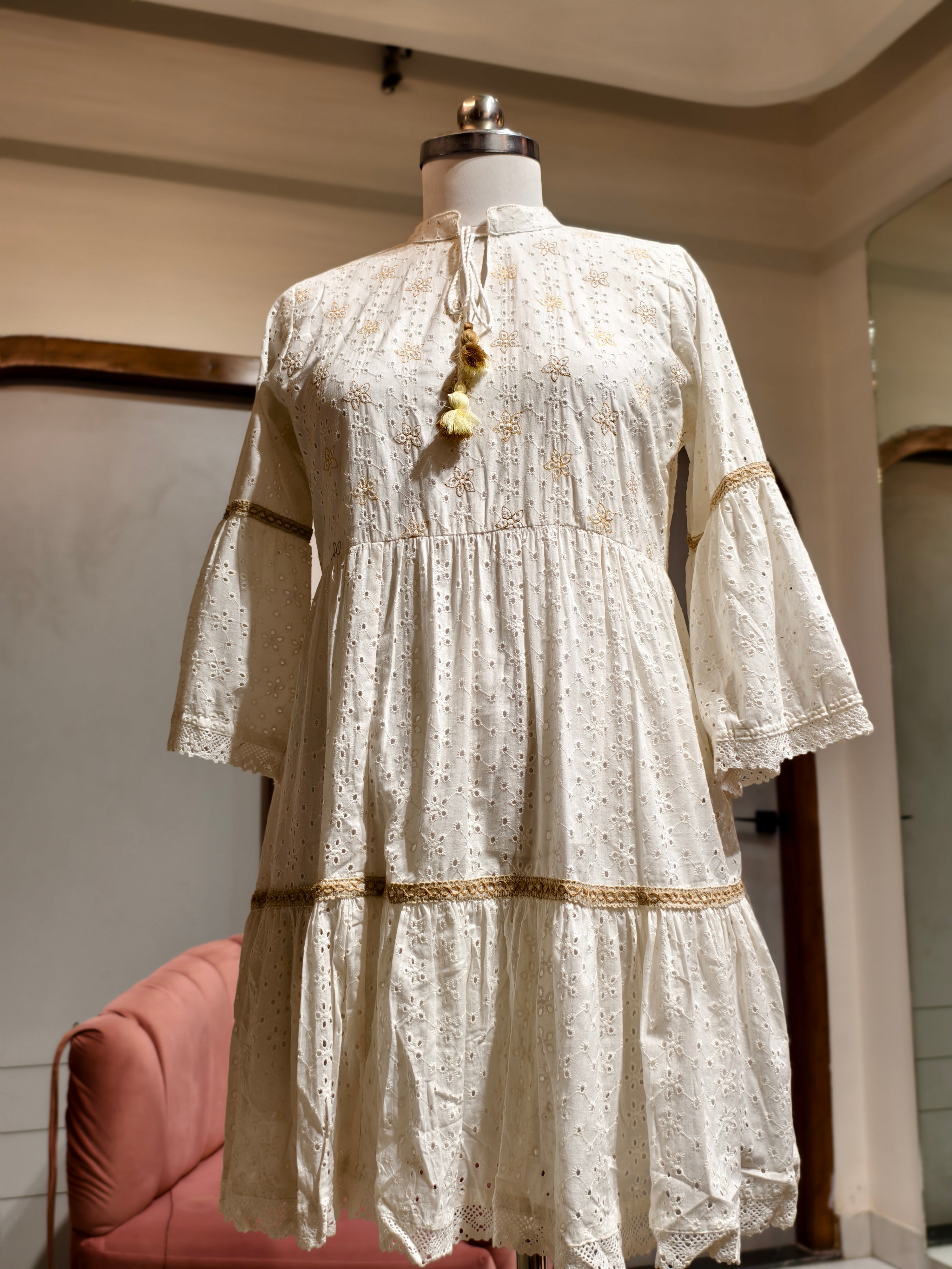 Ivory Bloom Dress