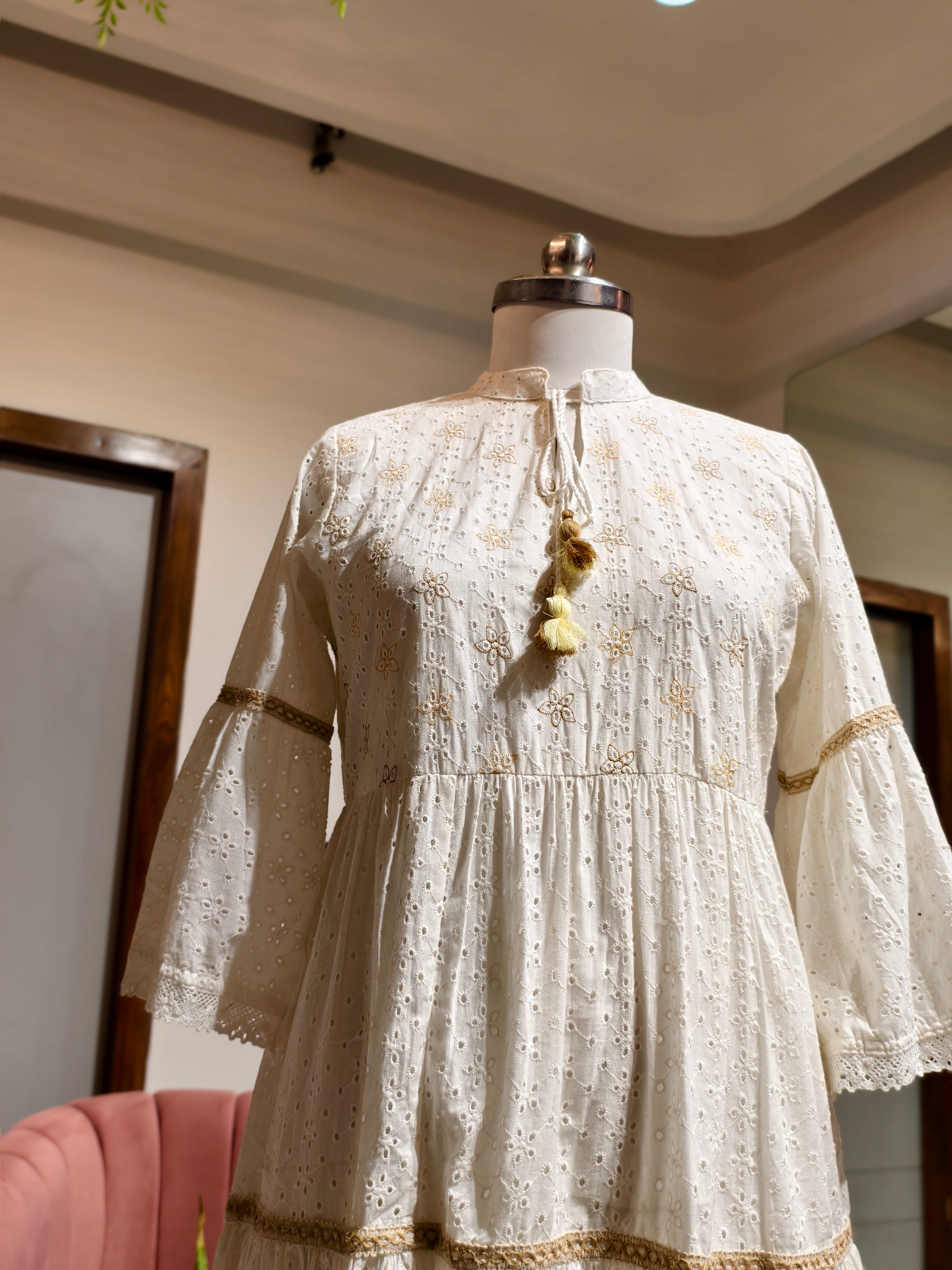 Ivory Bloom Dress