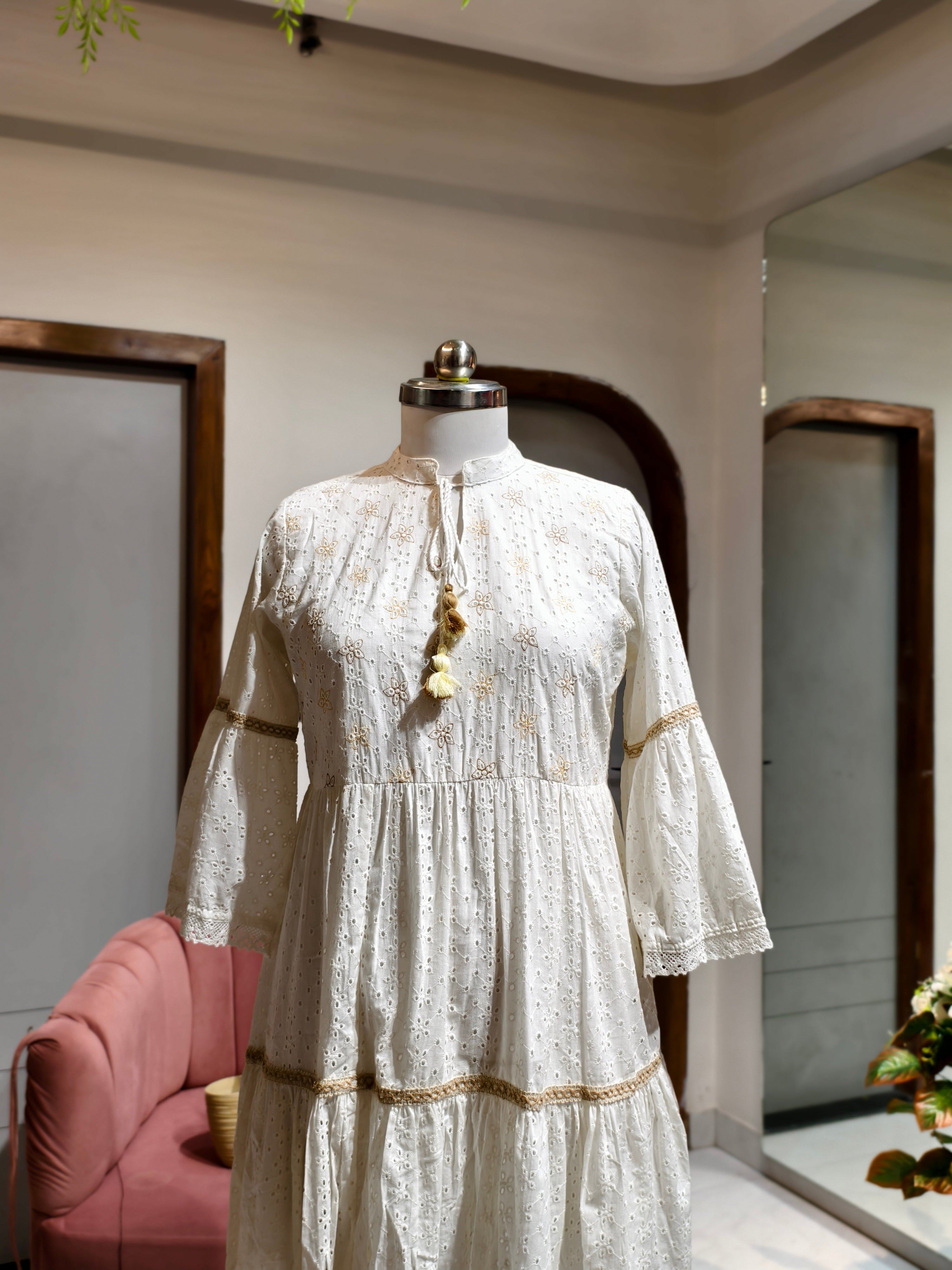 Ivory Bloom Dress