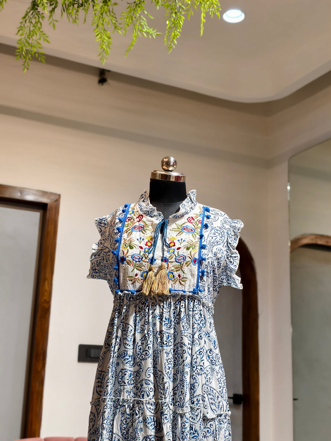 Blue Bloom Dress