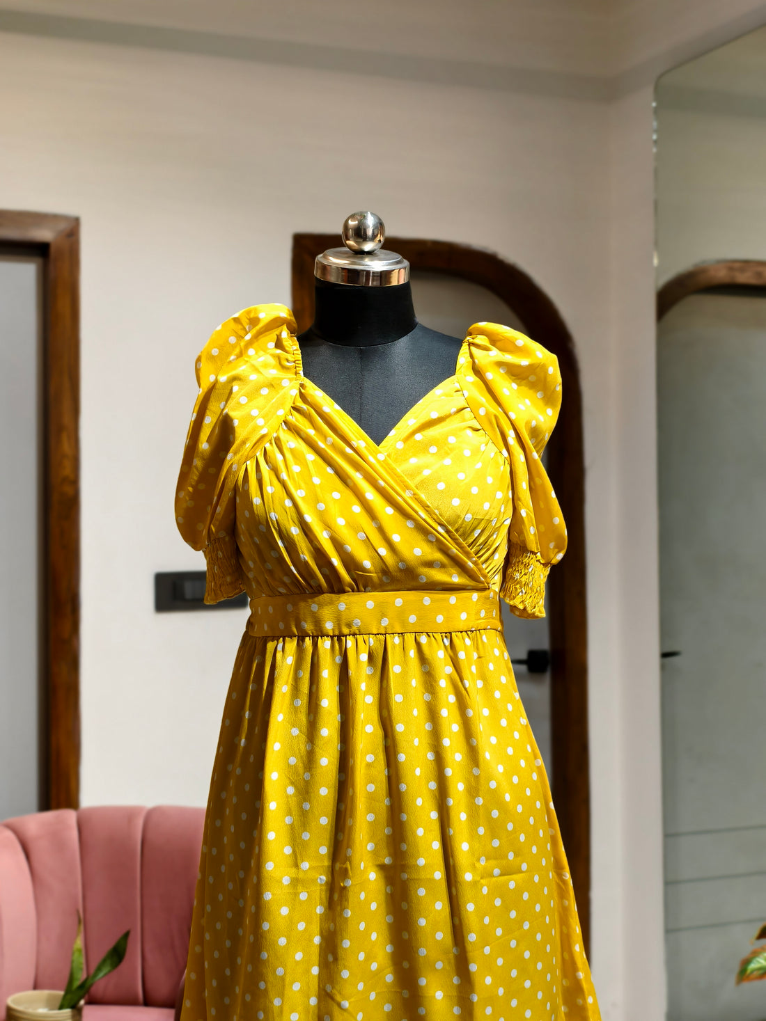 Sunshine Polka Dress