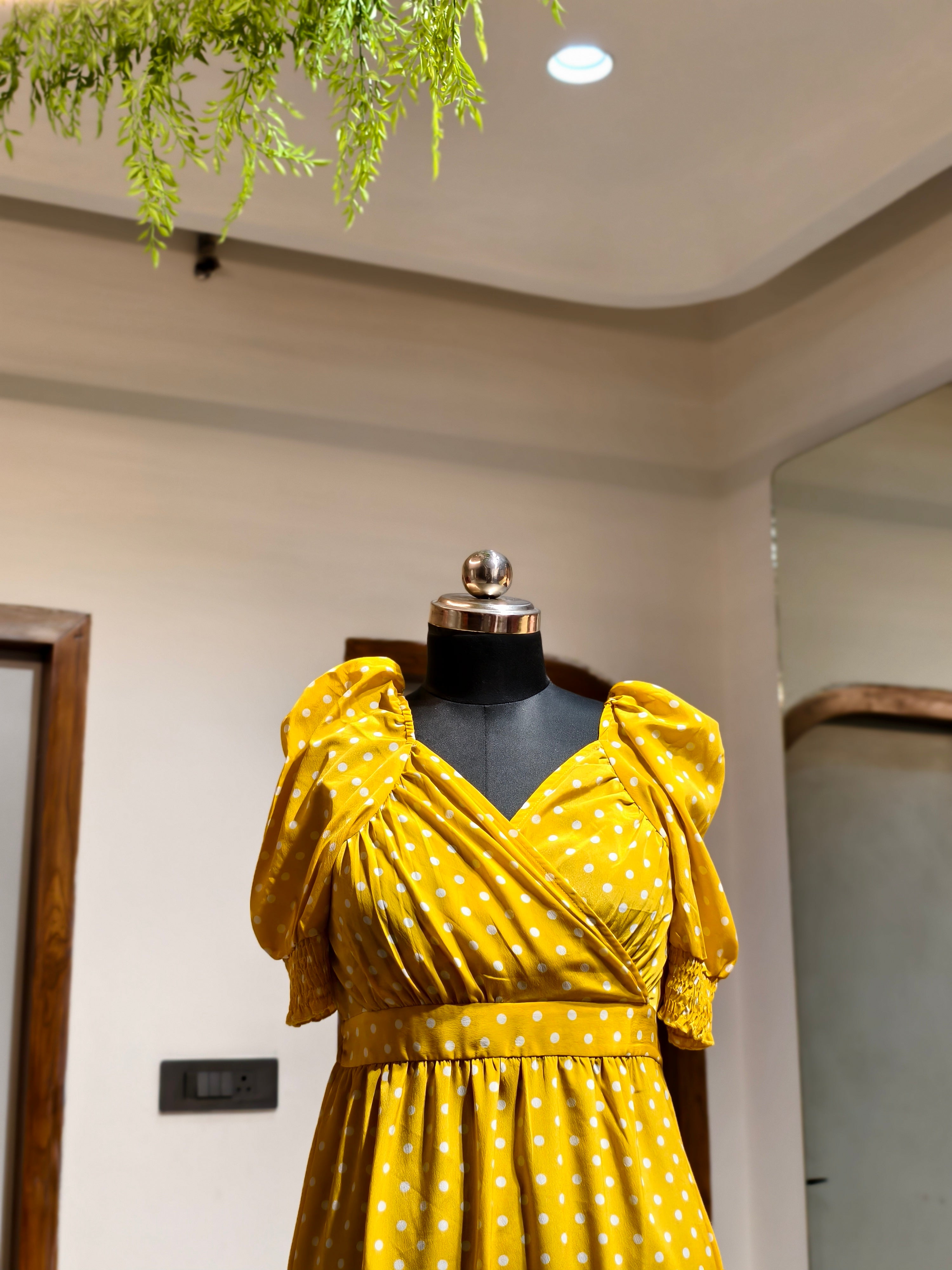 Sunshine Polka Dress