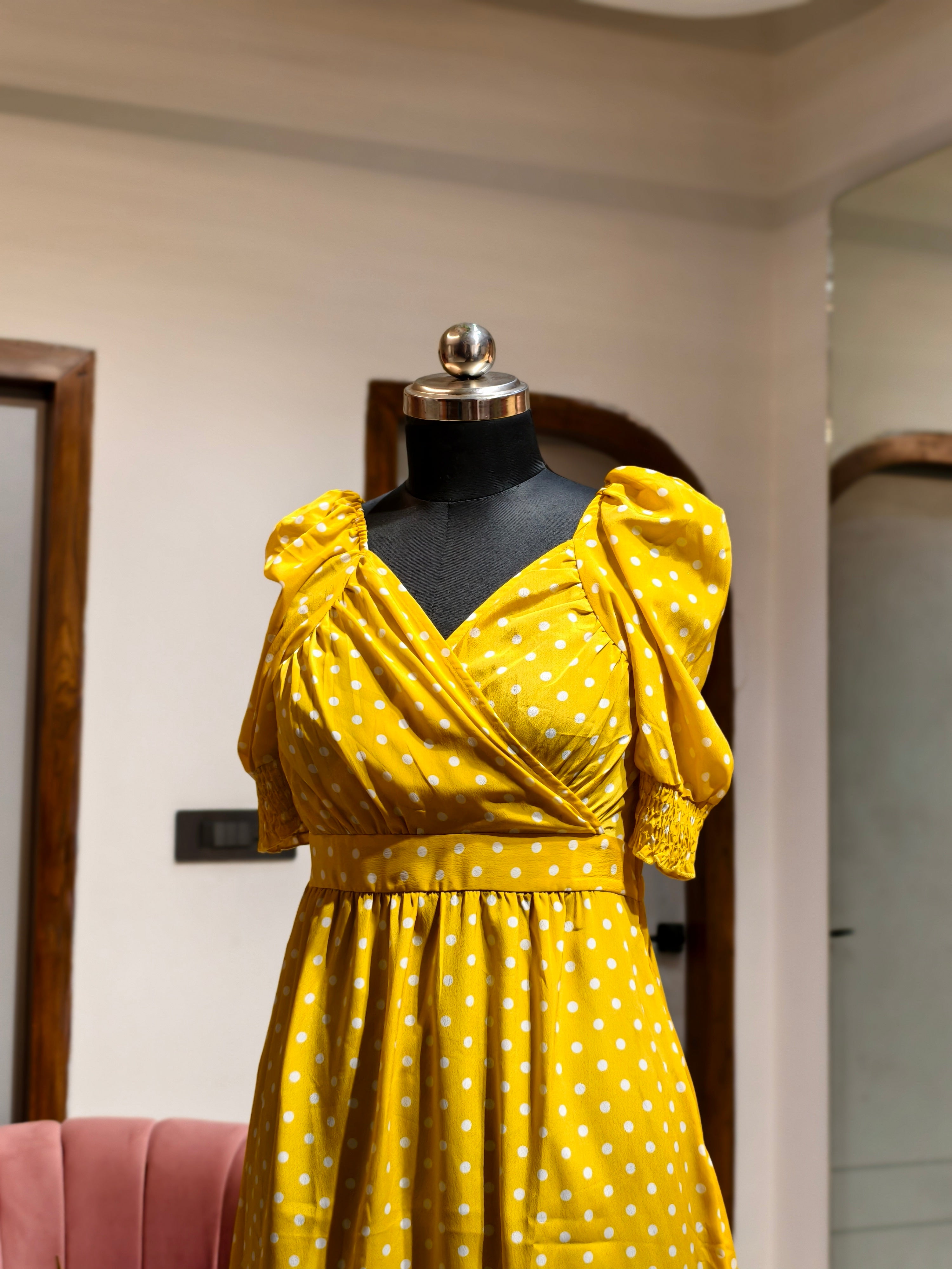 Sunshine Polka Dress