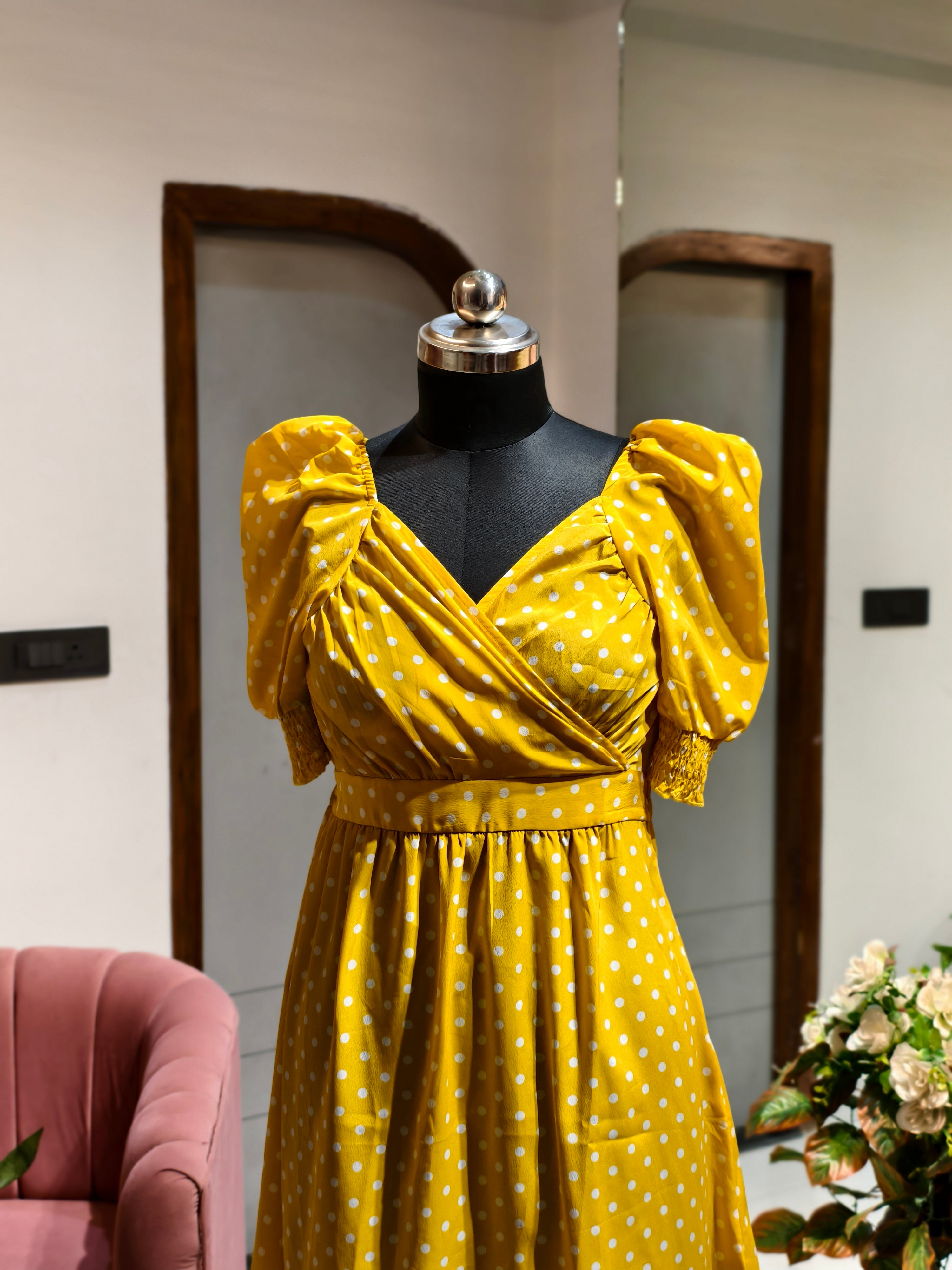 Sunshine Polka Dress