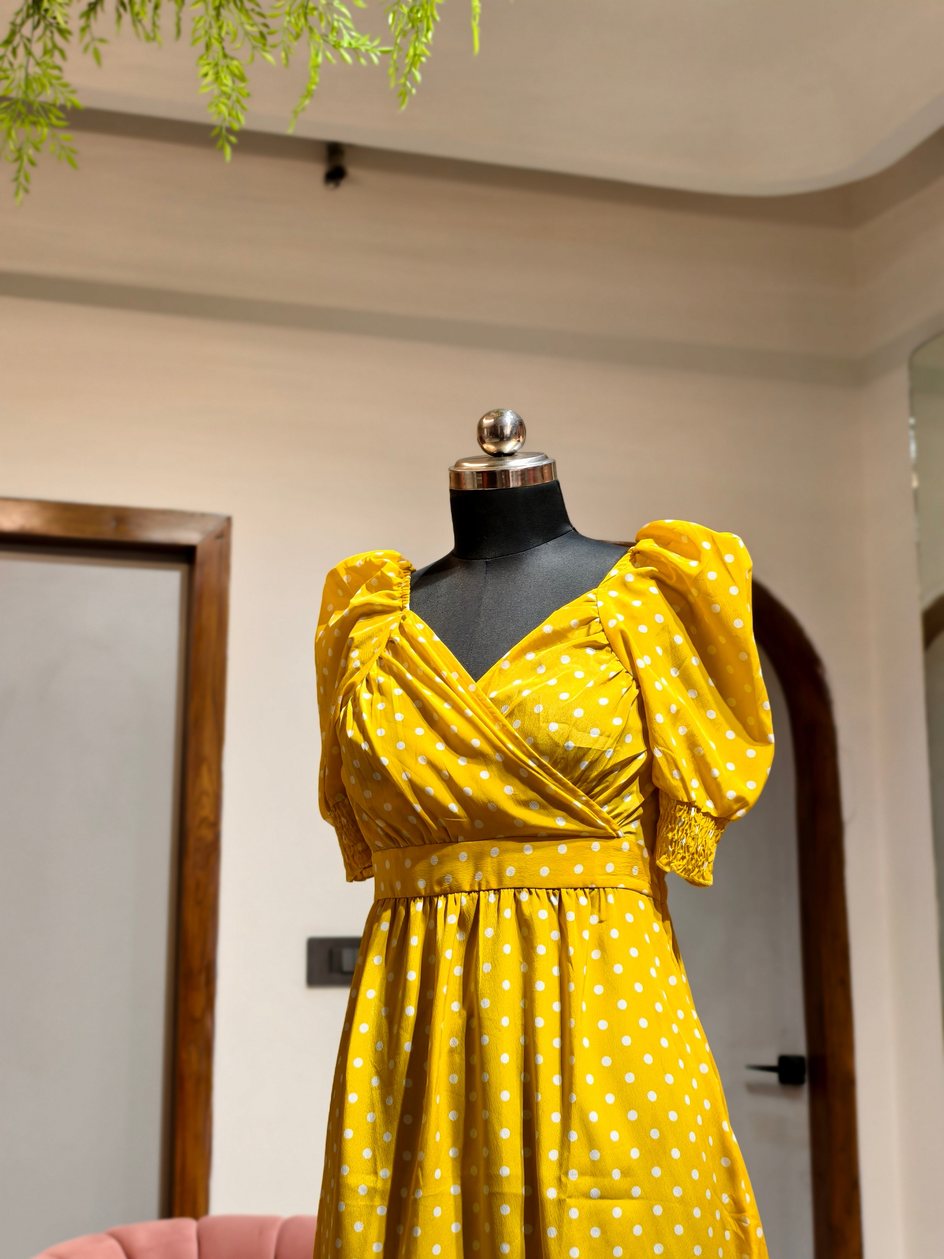 Sunshine Polka Dress