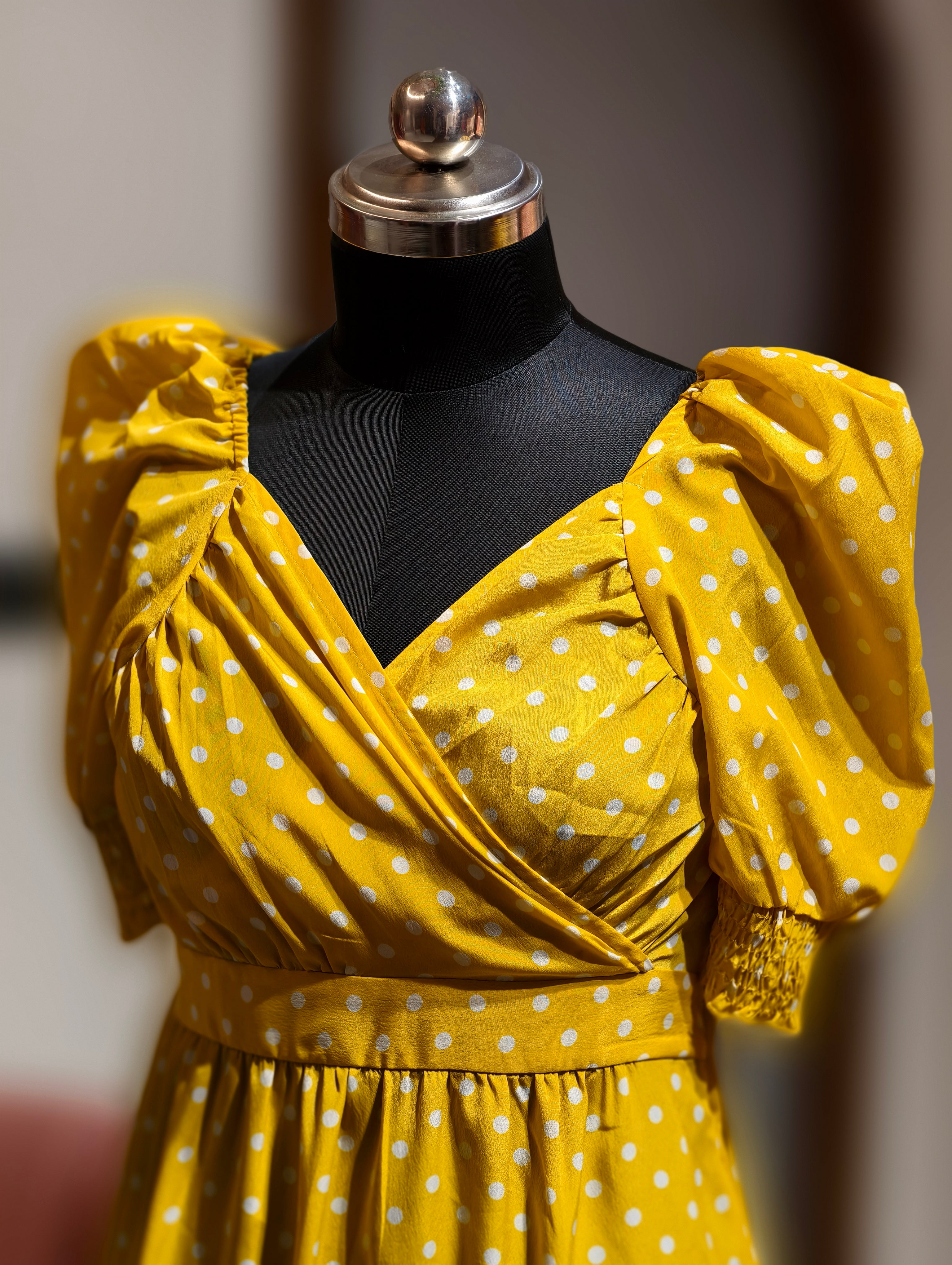 Sunshine Polka Dress