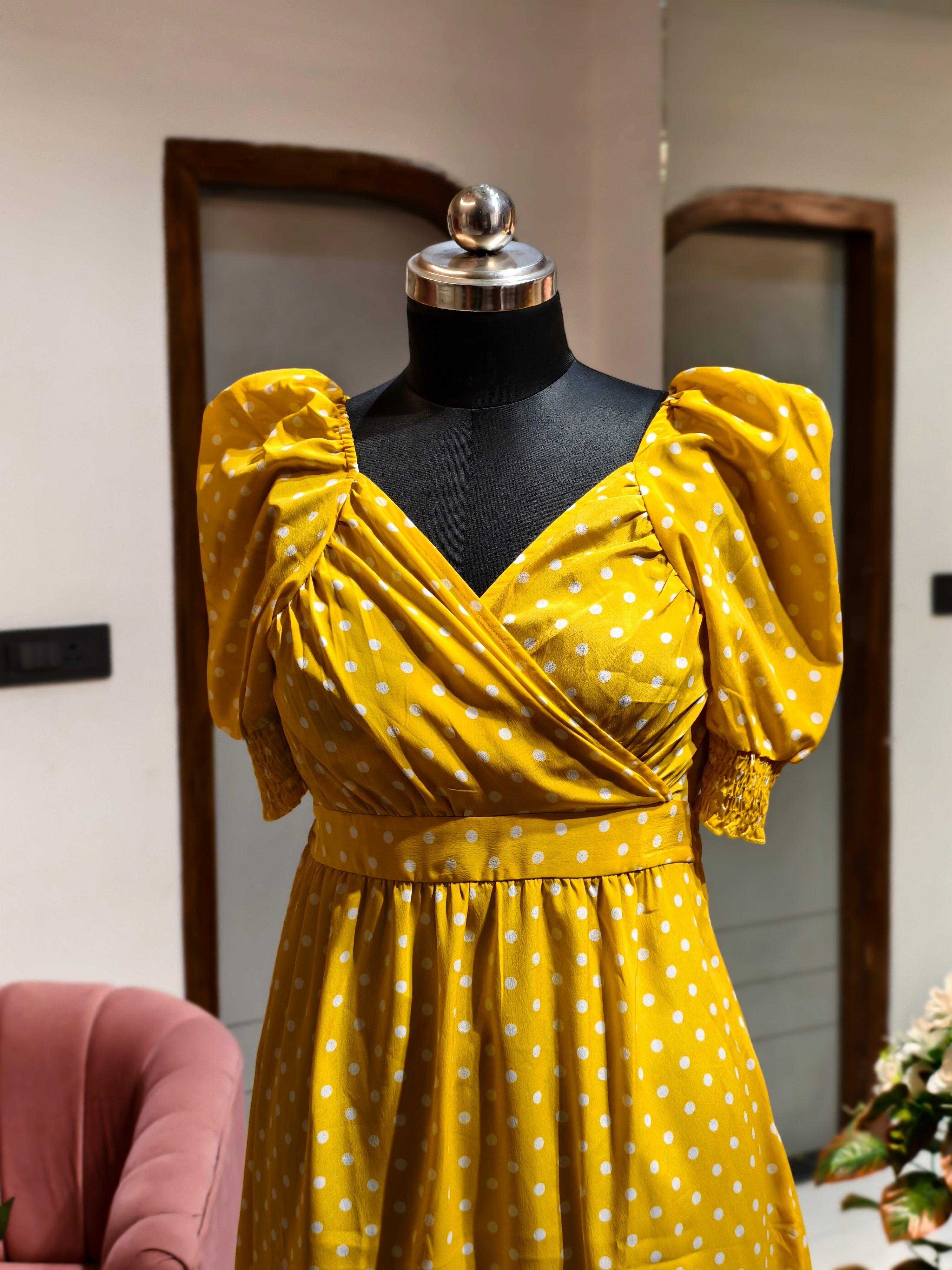 Sunshine Polka Dress