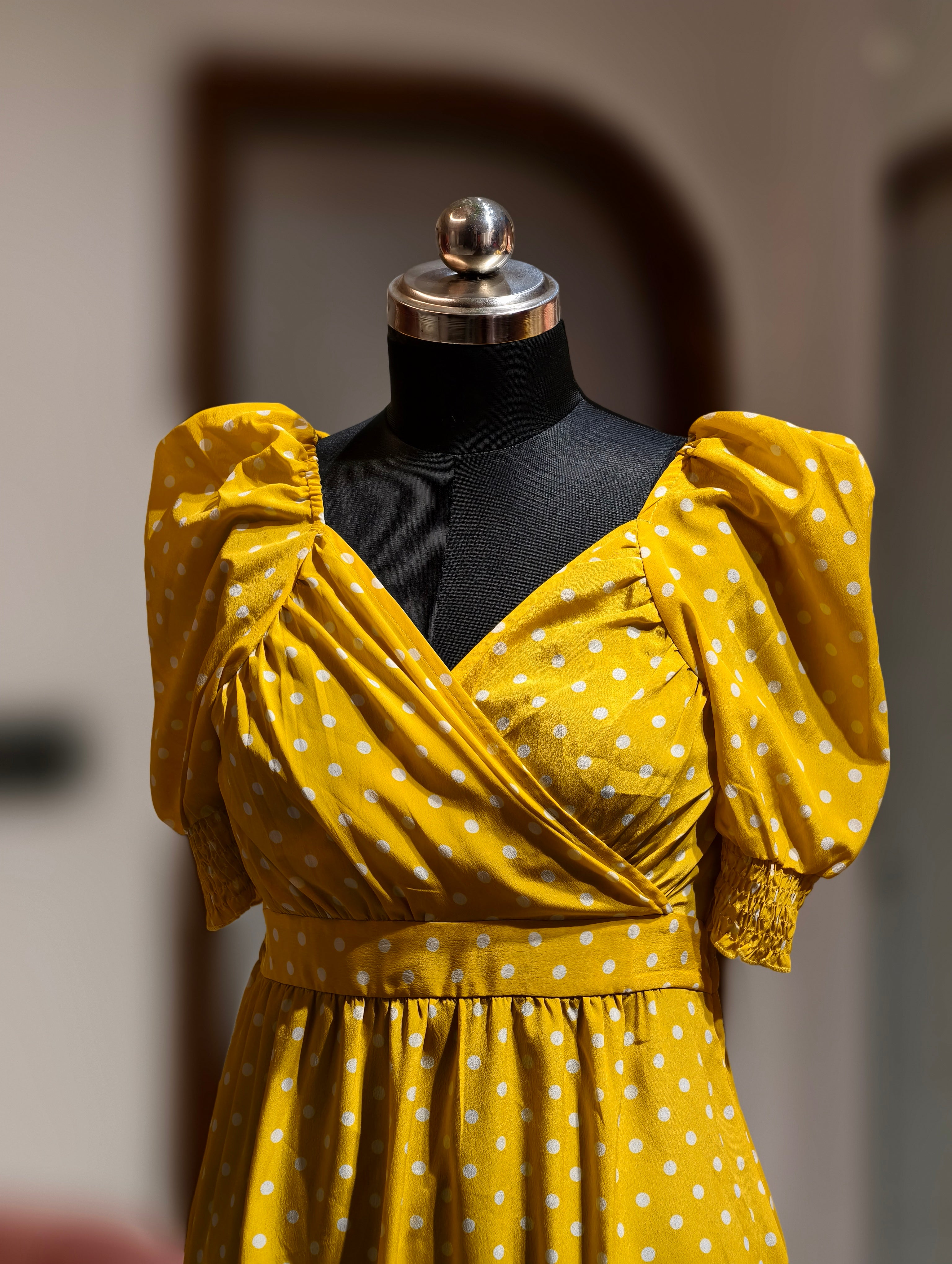 Sunshine Polka Dress