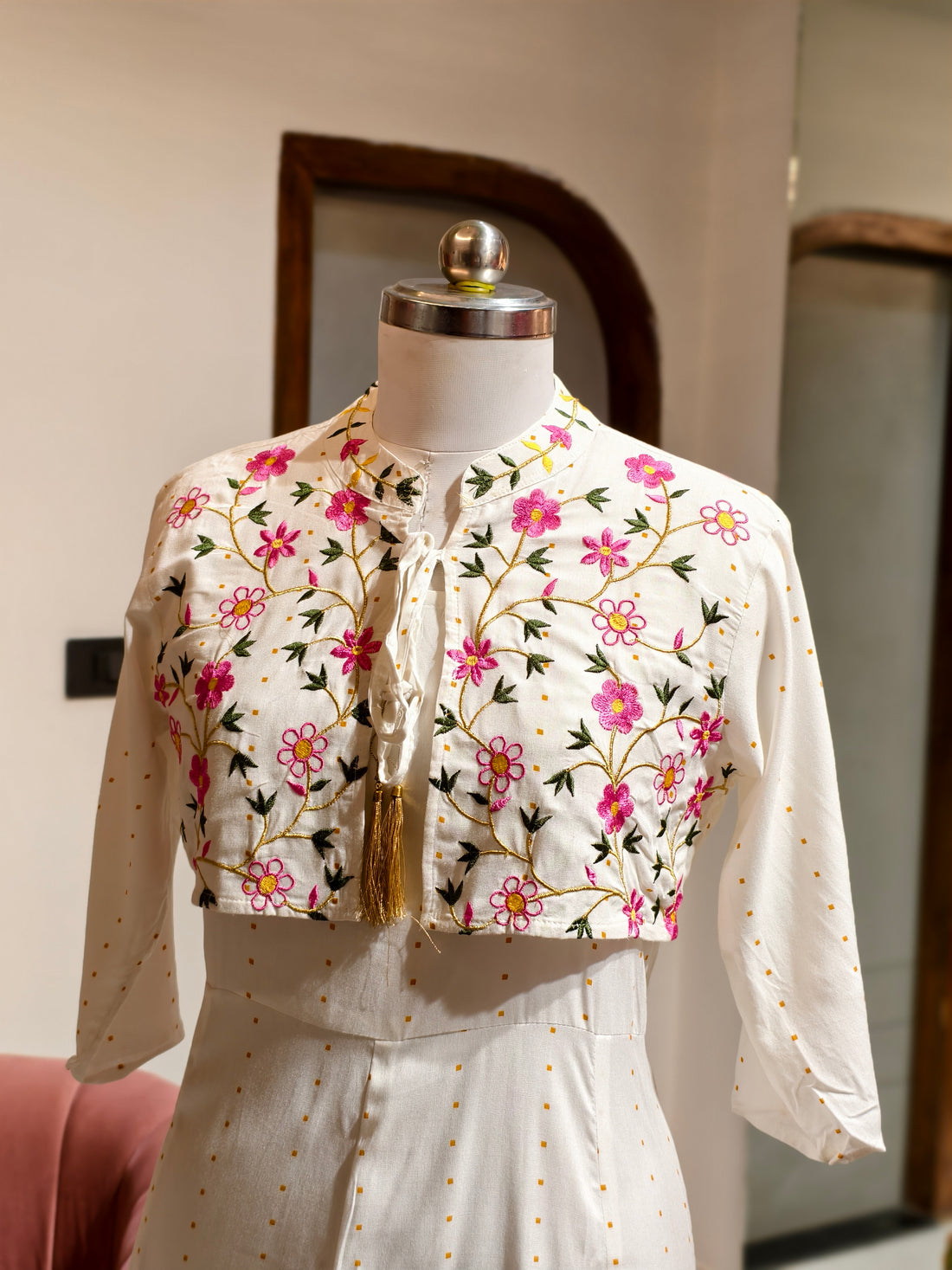 White Cotton Dress
