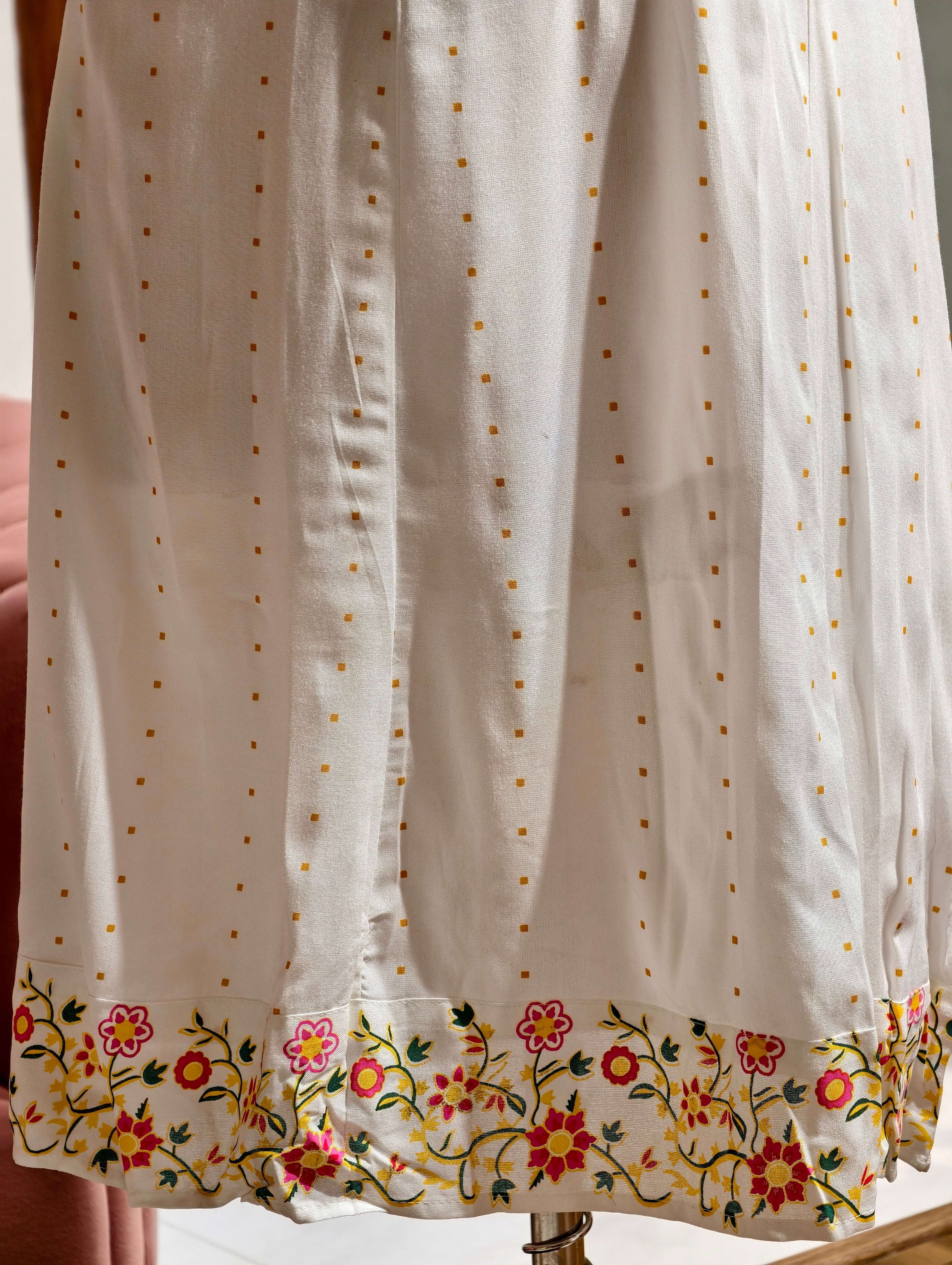 White Cotton Dress