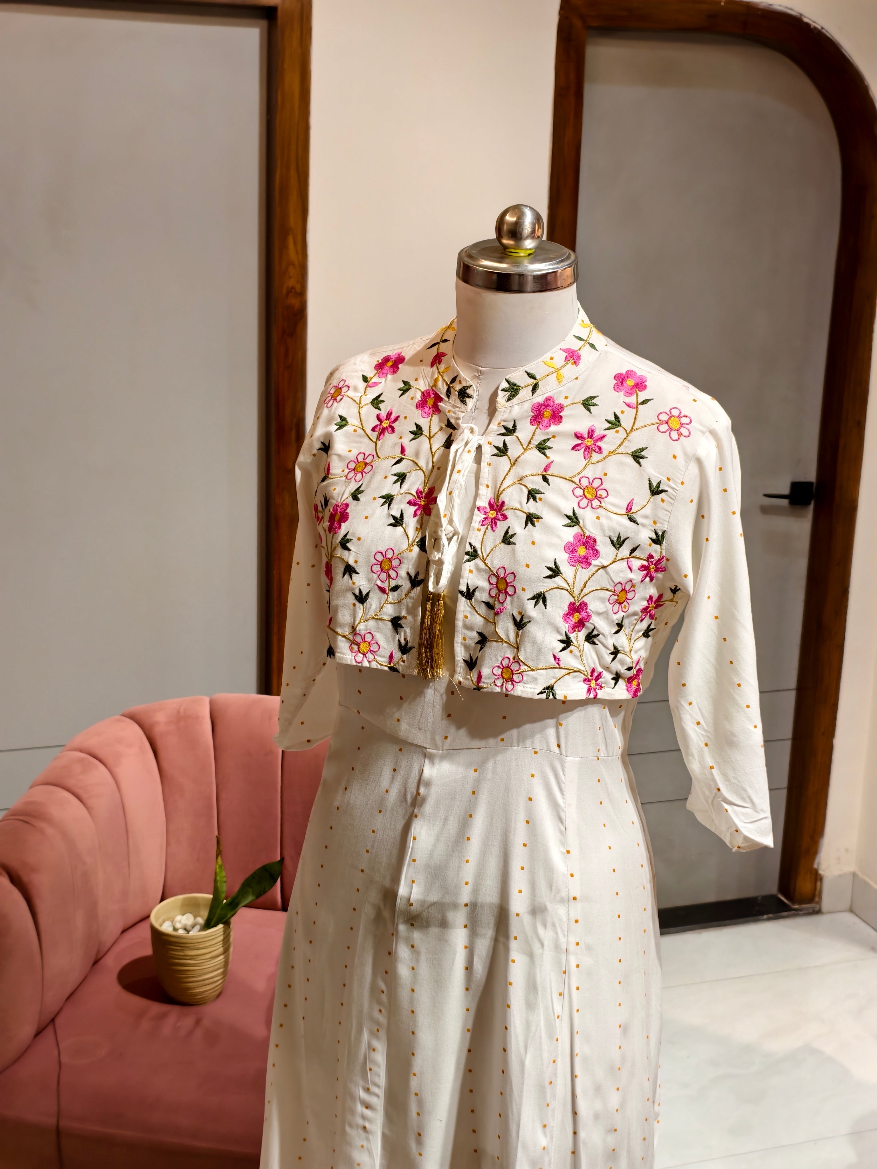 White Cotton Dress