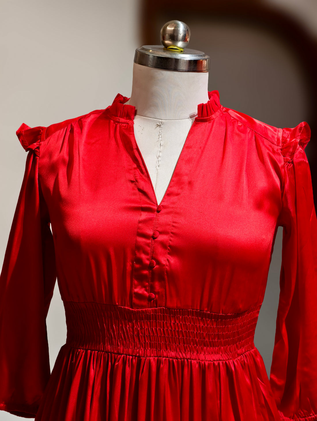 Scarlet Smock Dress