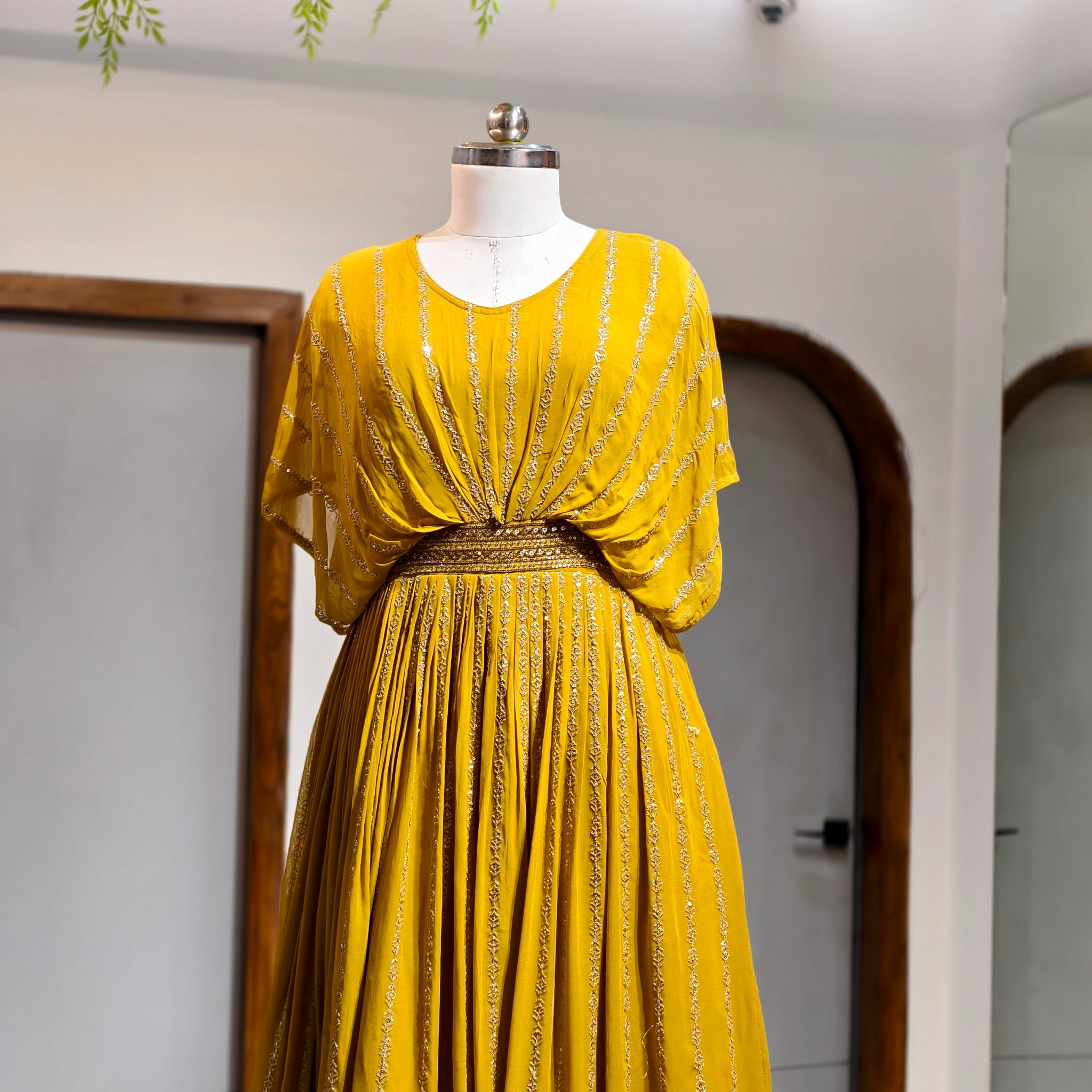Mustard Grace Gown