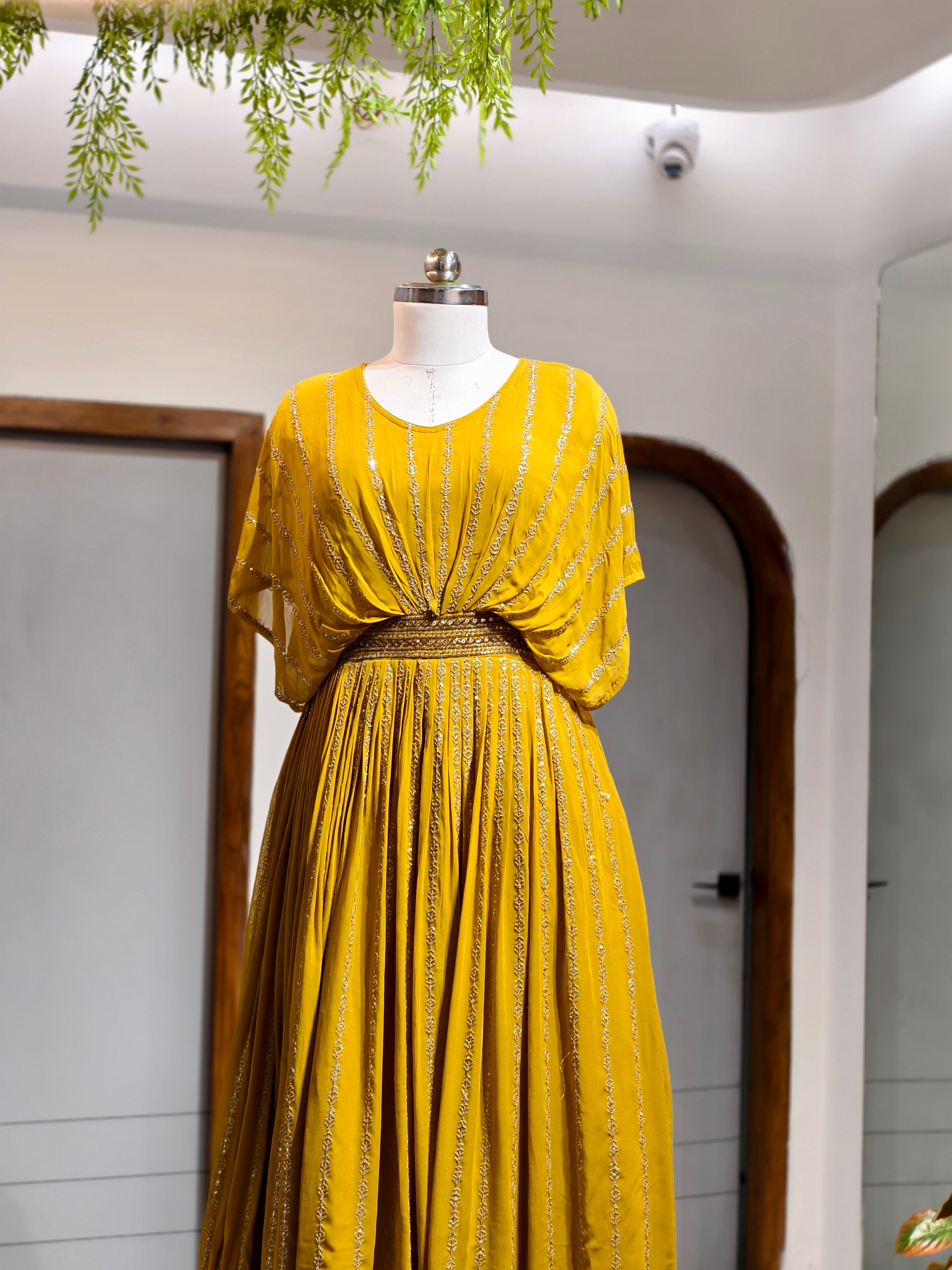Mustard Grace Gown